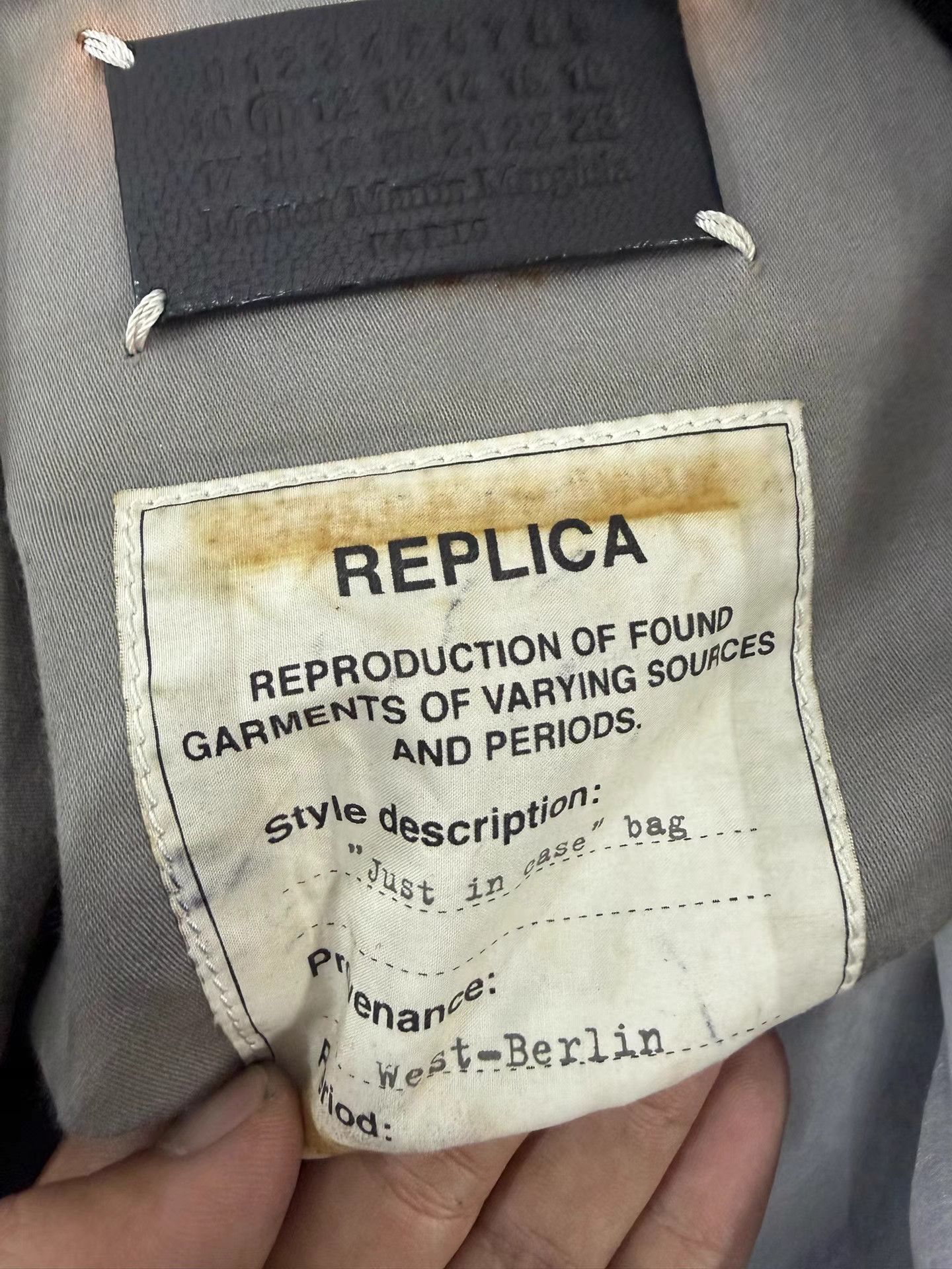 Maison Margiela Margiela 10AW Western Berlin Crossbody Bag K20 Size ONE SIZE - 8 Thumbnail