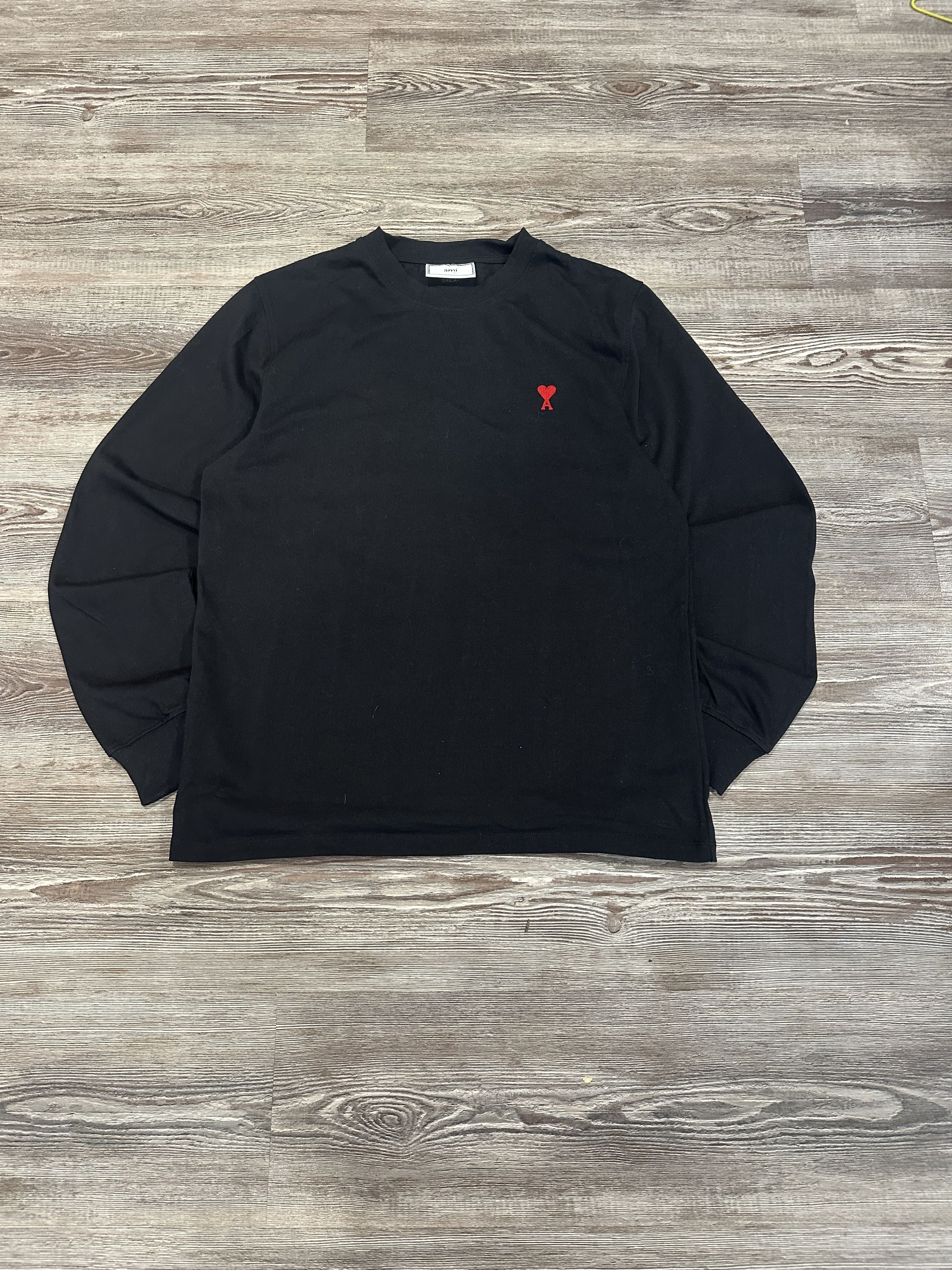 AMI Mens Ami Paris Crewneck Sweater Size L Size US L / EU 52-54 / 3 - 1 Thumbnail