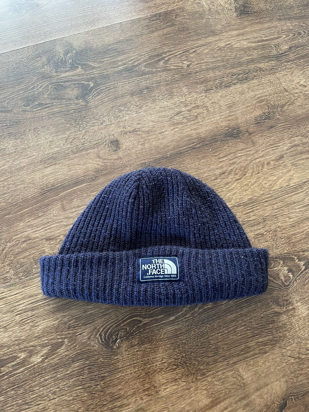 The North Face × Vintage Vintage The North Face Hat Cap TNF Beanie Size ONE SIZE - 1 Thumbnail
