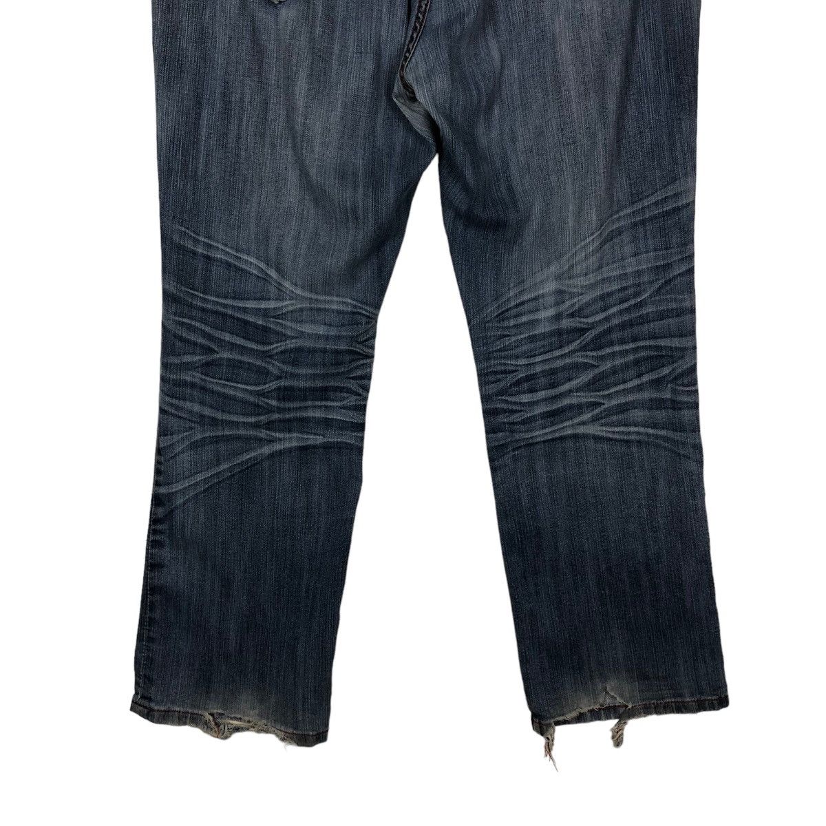 Japanese Brand 🔥Vintage Denim Jeans Sukajan Pocket Big Logo Size US 36 / EU 52 - 10 Thumbnail