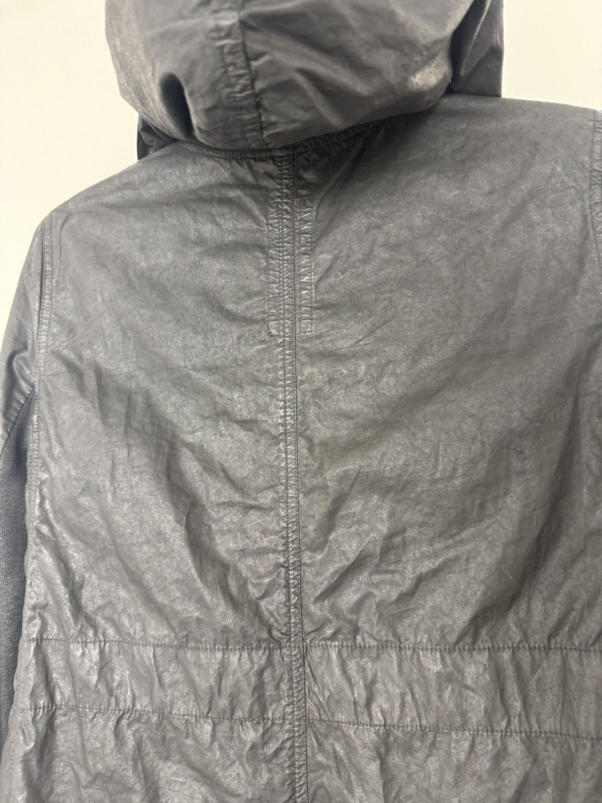 Rick Owens Drkshdw Rick Owen’s darkshadow waxed fishtail parka Size US S / EU 44-46 / 1 - 4 Thumbnail