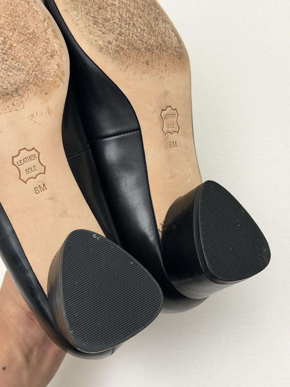 Tory Burch Tory Burch Elizabeth 40MM Round Toe Leather Pump Black Size8 Size US 8 / IT 38 - 14 Thumbnail