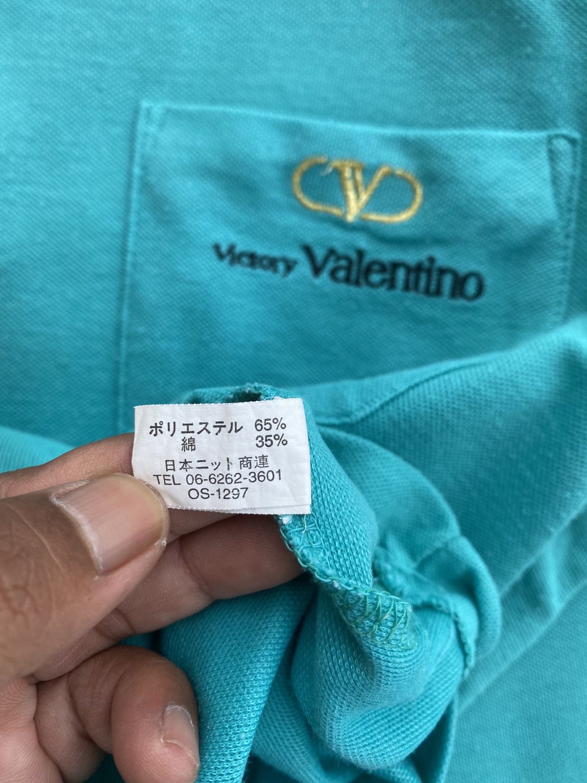 Valentino Rare Vintage Victory Valentino Longsleeve Polo Size US M / EU 48-50 / 2 - 9 Thumbnail