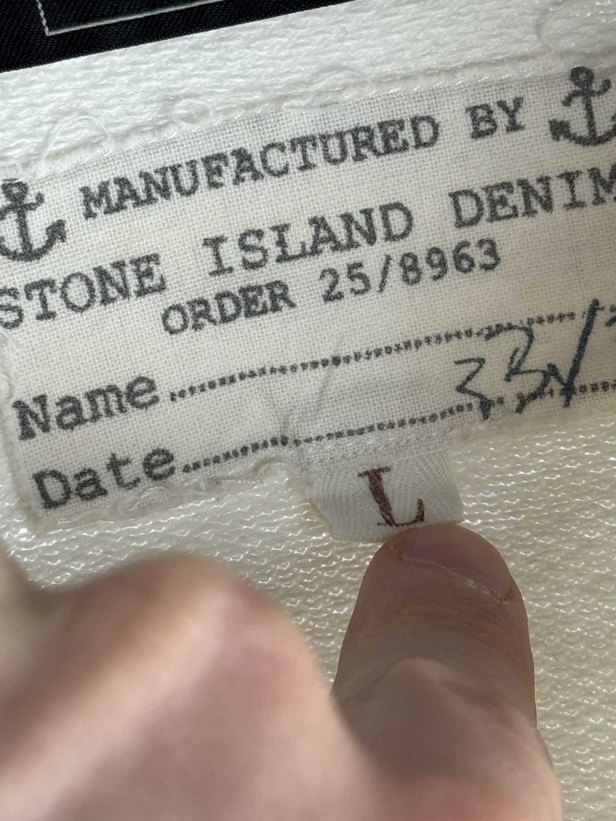 Stone Island Stone Island Denims White Hoodie Size US M / EU 48-50 / 2 - 5 Thumbnail