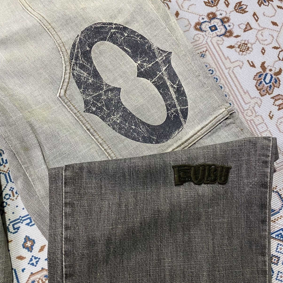 Fubu × Vintage 2000S Y2K FUBU GRADIENT DYED JEANS PANTS Size US 34 / EU 50 - 9 Thumbnail