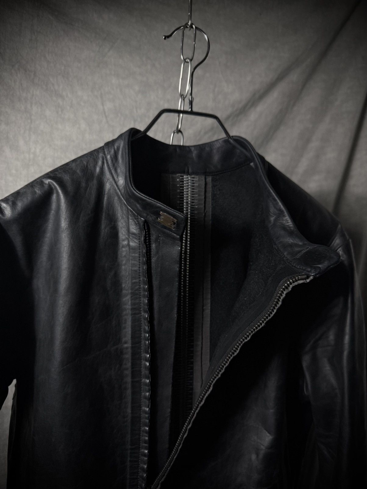 Isaac Sellam Experience ISAAC SELLAM Heavy Calfskin Jacket Size US S / EU 44-46 / 1 - 8 Thumbnail
