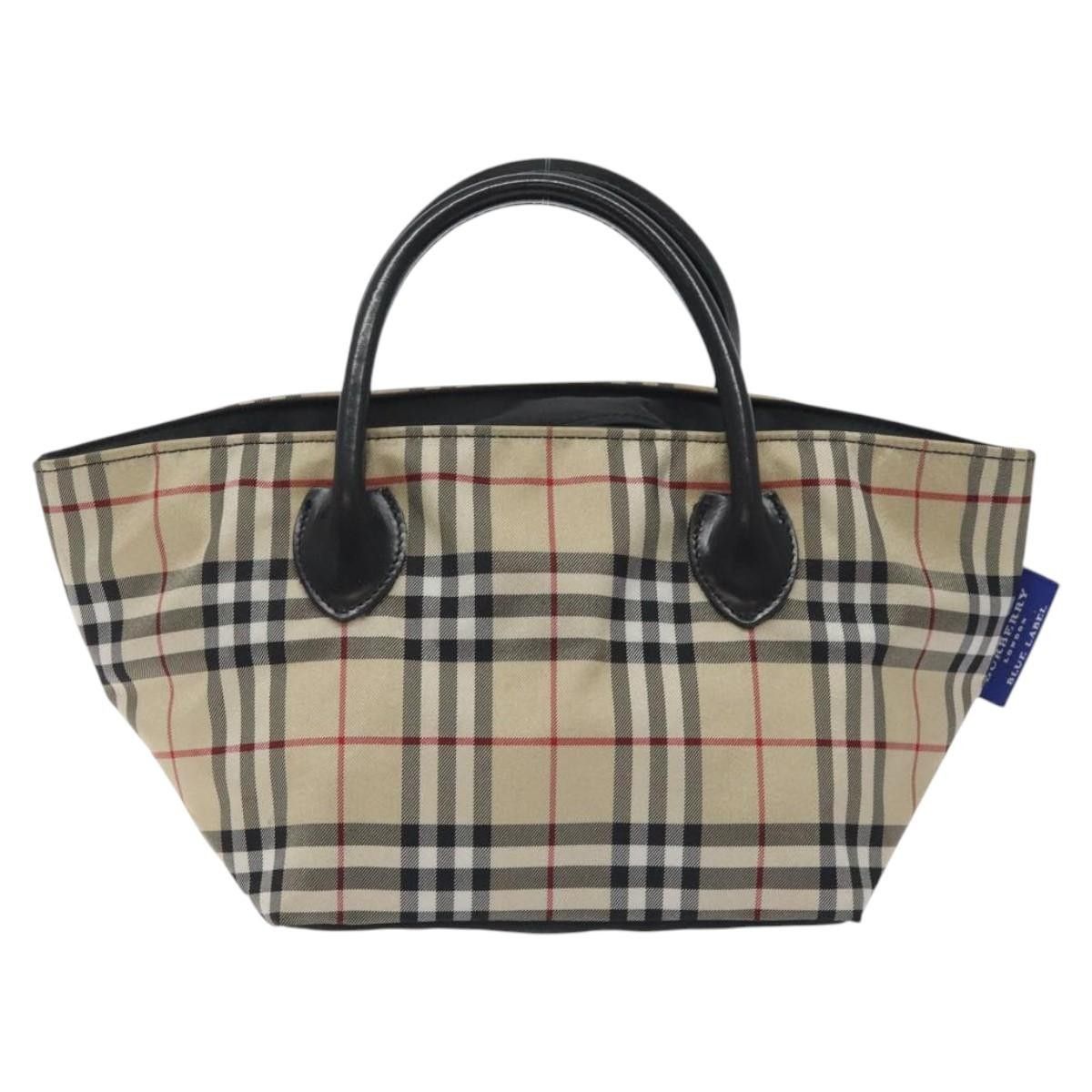 Burberry Burberry Nova Check Tote Nylon Size ONE SIZE - 1 Thumbnail