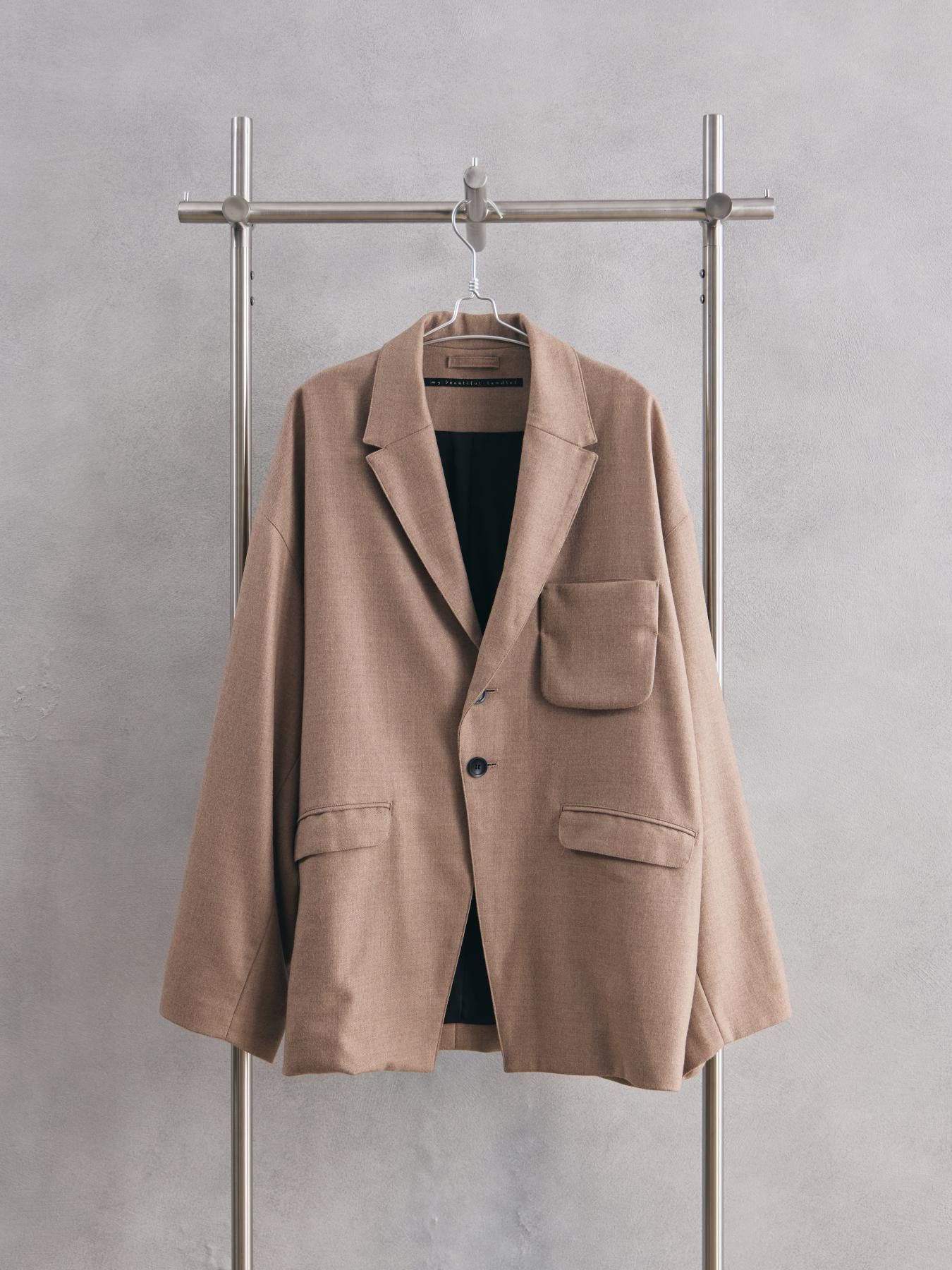 my beautiful landlet my beautiful landlet AUSTRALIA FLANNEL BIG JACKET Size 50L - 1 Thumbnail