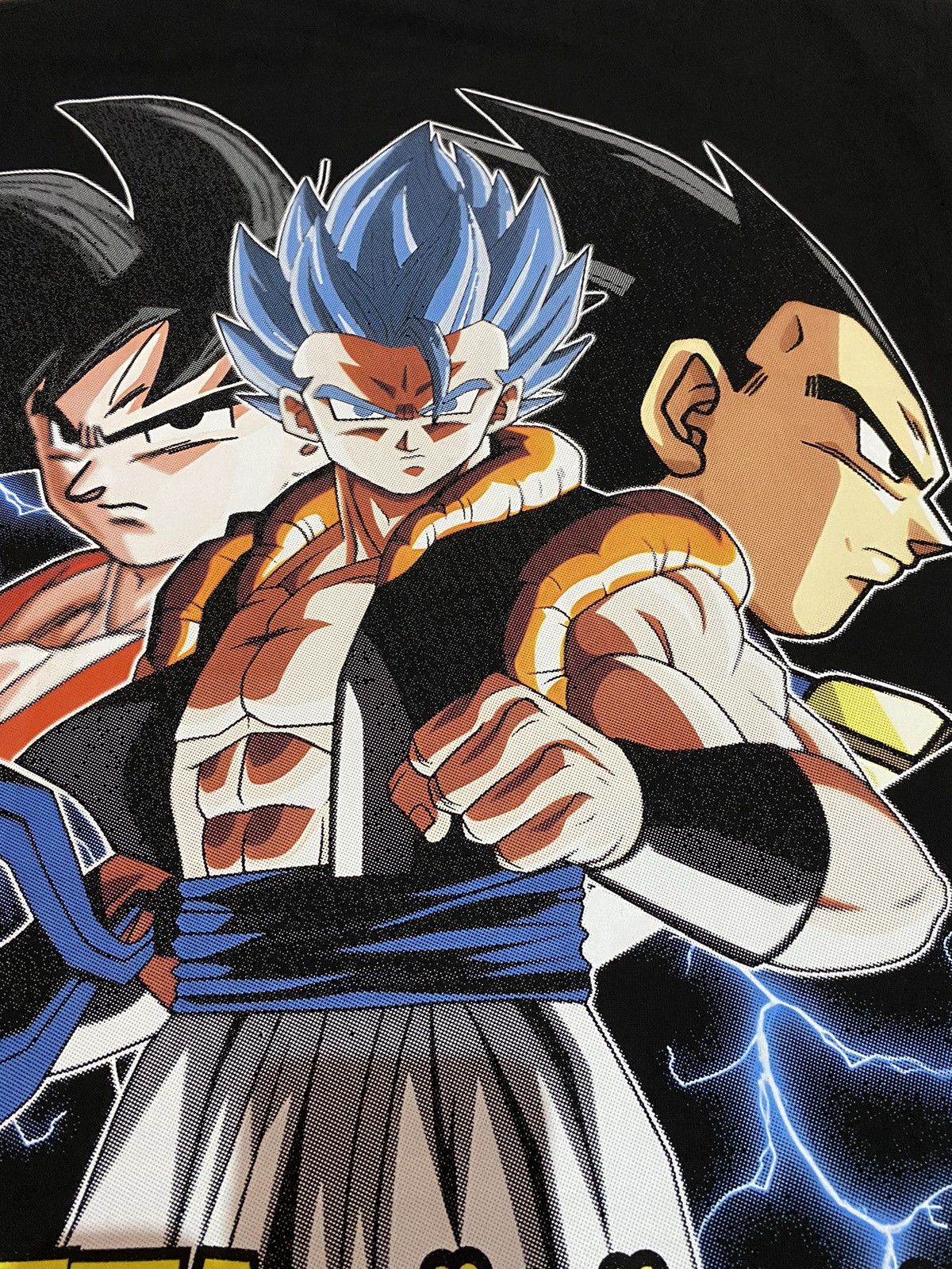 Japanese Brand 🔥RARE🔥 Dragon Ball Z Gogeta Goku Vegeta boot tee anima movie Size US L / EU 52-54 / 3 - 10 Thumbnail