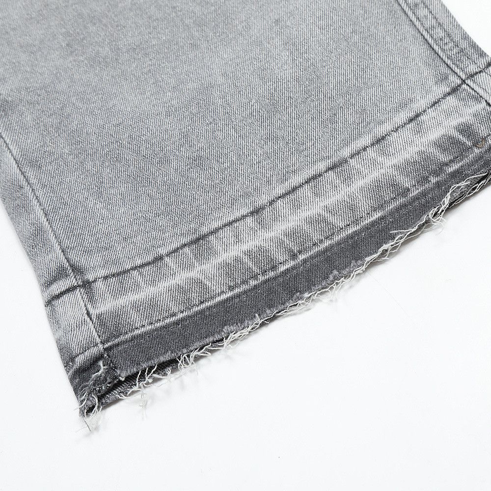 Japanese Brand Men's washed distressed frayed jeans Size US 32 / EU 48 - 5 Thumbnail