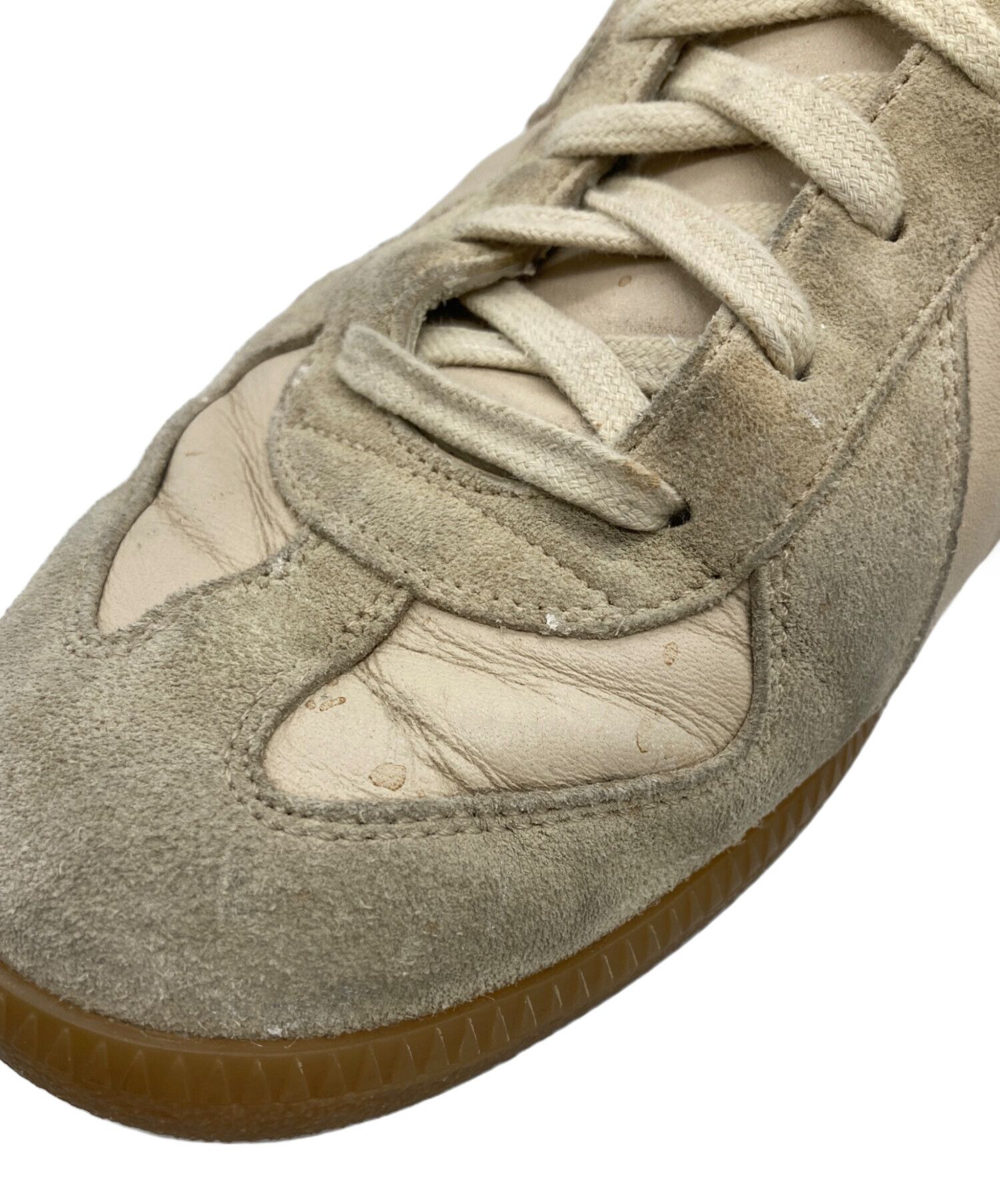 Maison Margiela Maison Margiela Low Top German Trainers Beige 42 Size US 9 / EU 42 - 8 Thumbnail