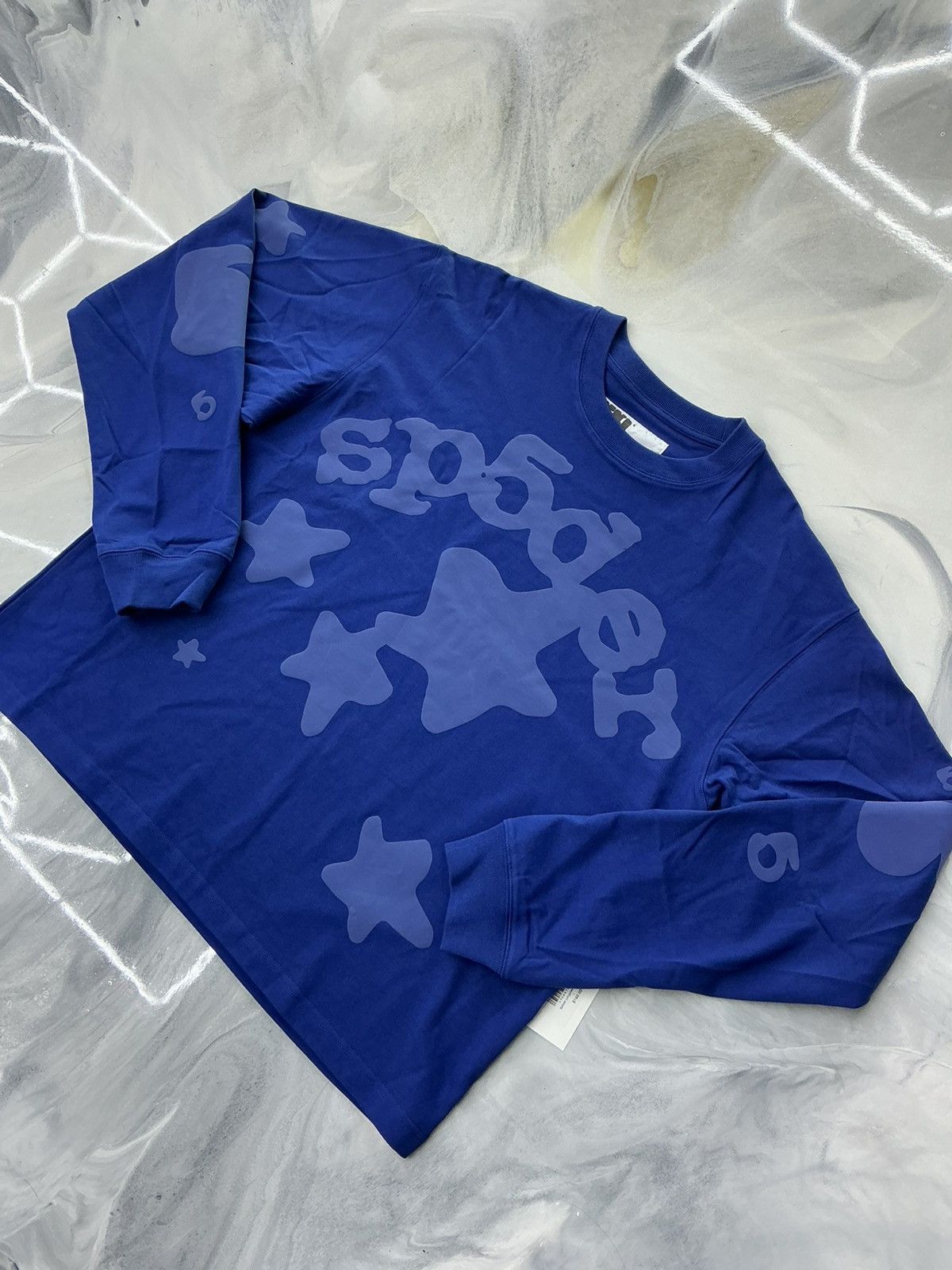 Sp5der Sp5der Beluga Longsleeve Blue Size XXL Size US XXL / EU 58 / 5 - 2 Thumbnail