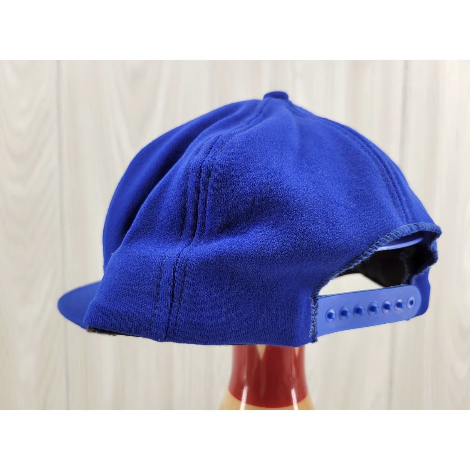 Vintage VINTAGE Ayers Electric Hat Blue Snapback USA Made Men One Size Blue Trucker Hat Mens Size ONE SIZE - 5 Thumbnail