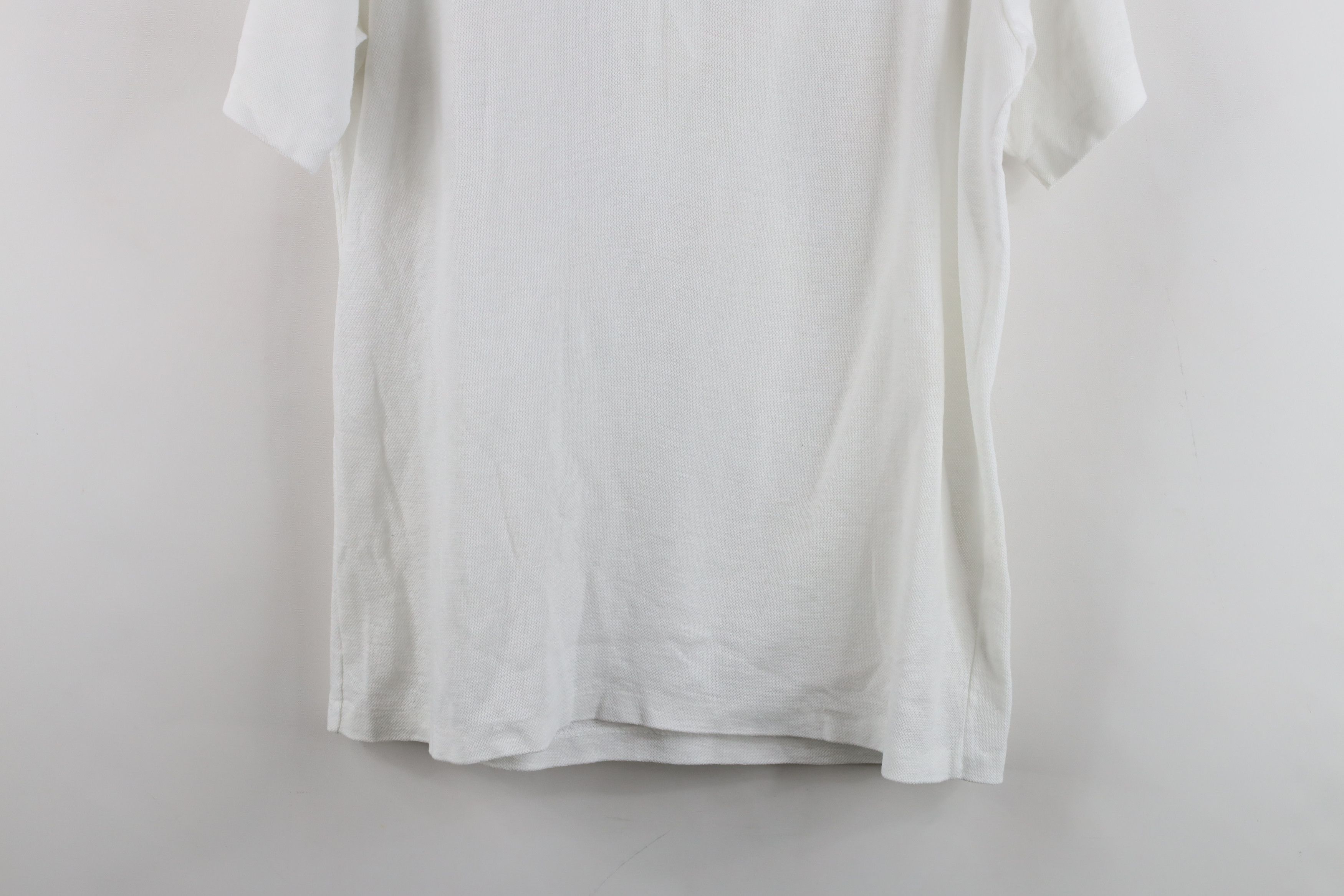 Vintage Vintage 70s Streetwear Collared Golf Polo Shirt White Size US M / EU 48-50 / 2 - 12 Thumbnail