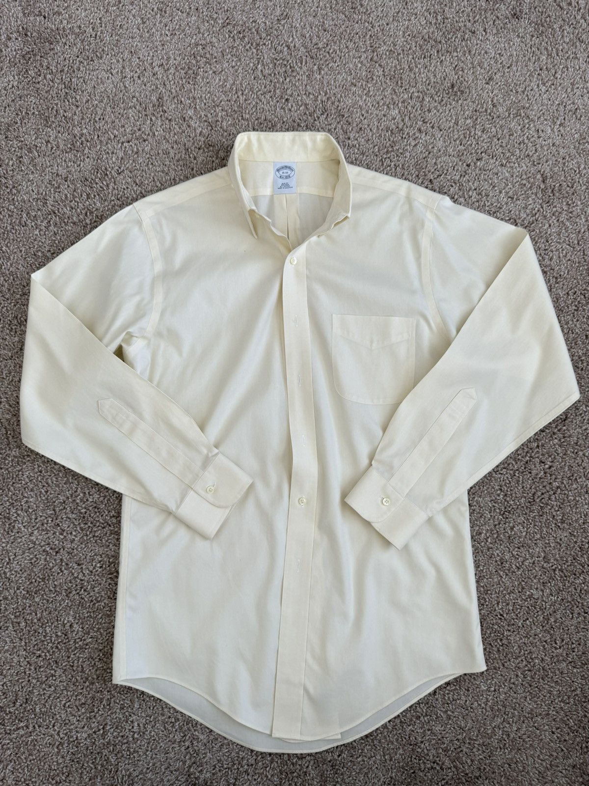 Brooks Brothers Brooks Brothers Dress Shirt Size US M / EU 48-50 / 2 - 1 Thumbnail