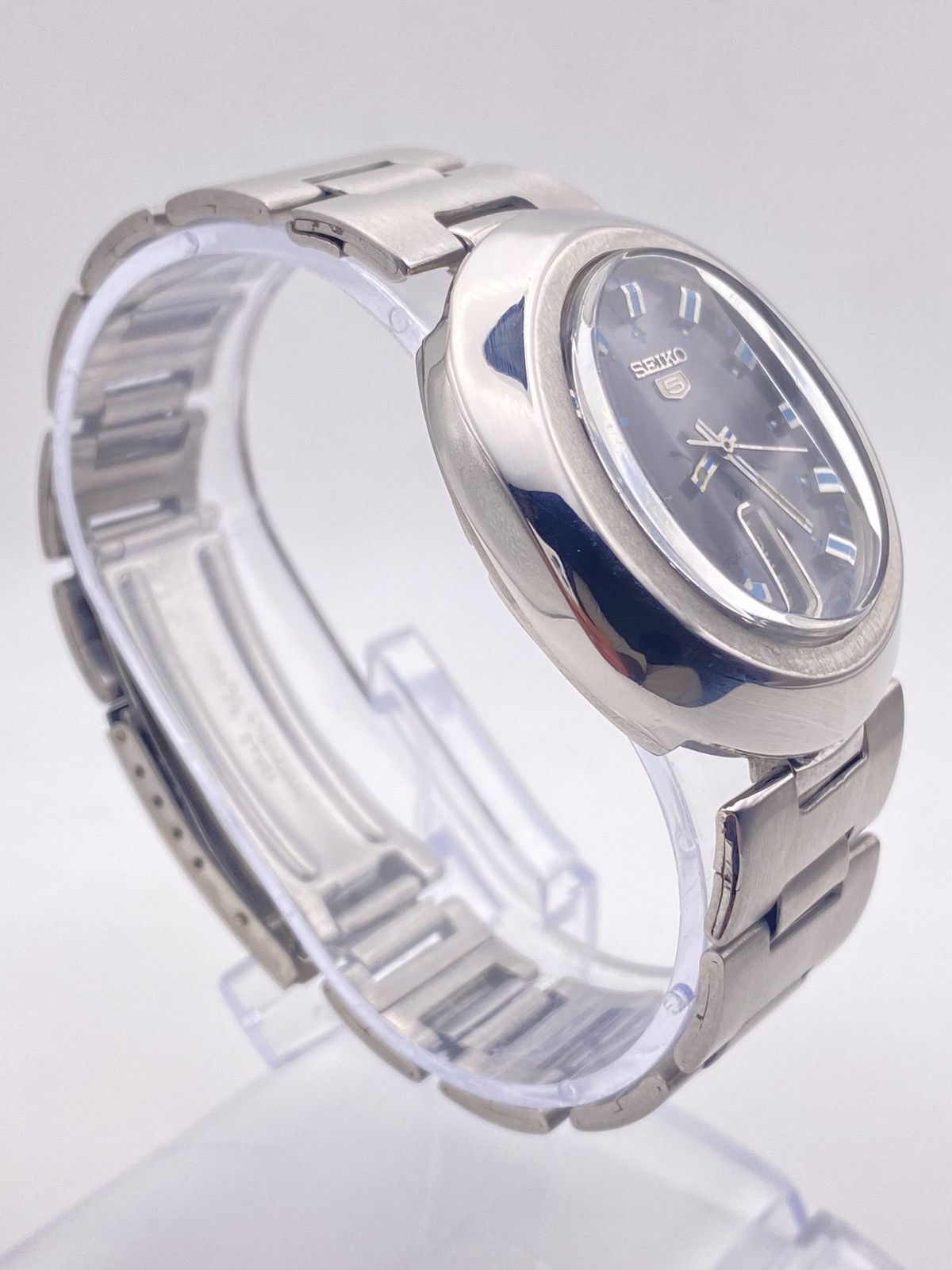 Seiko Seiko 5 Automatic 6319 Blue Dial Vintage Men’s Wristwatch Size 40 - 5 Thumbnail