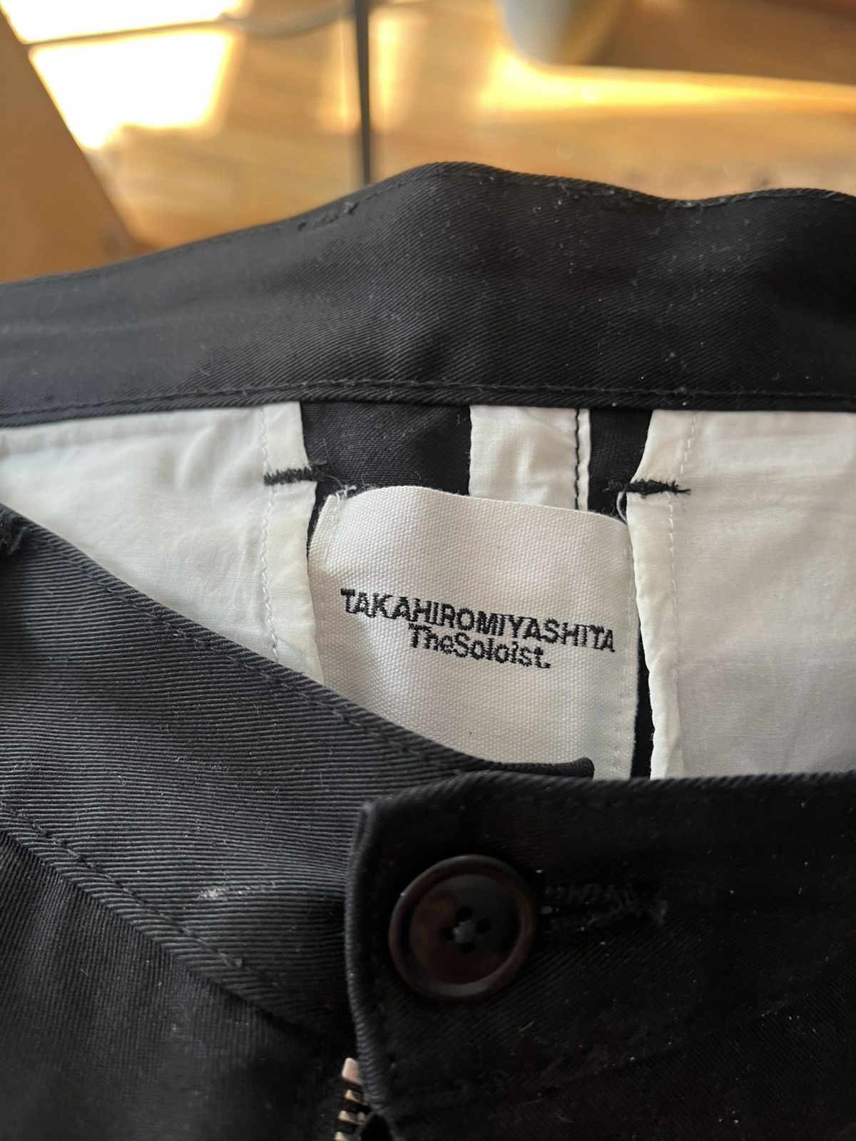 Takahiromiyashita The Soloist. SS18 Frayed Cotton Pants Size US 32 / EU 48 - 3 Thumbnail
