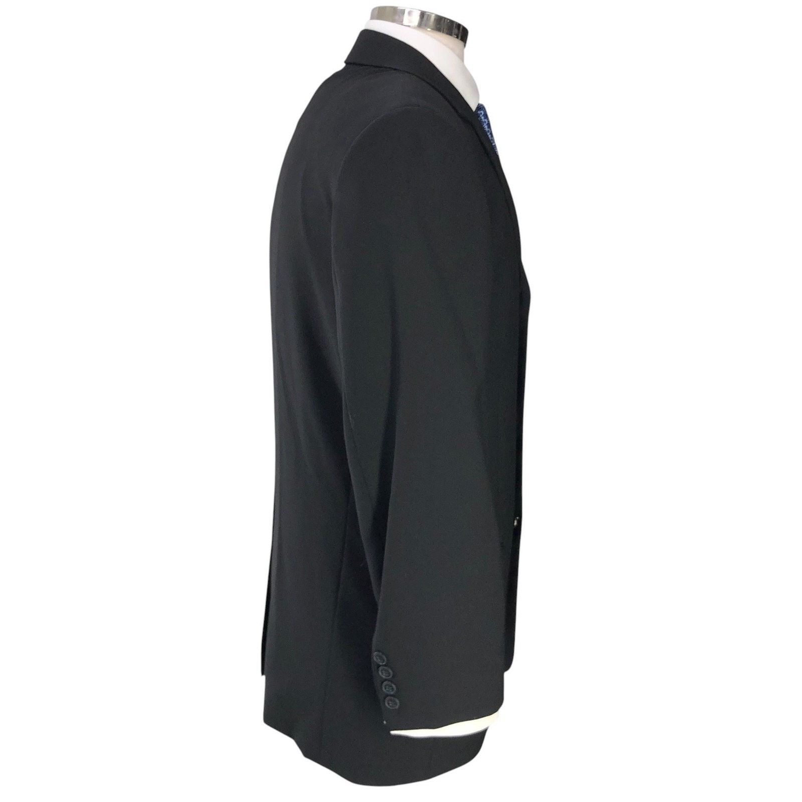 s.Oliver s.Oliver Blazer 46 Black Lars Wool Blend Three Button Jacket Size 42R - 11 Thumbnail
