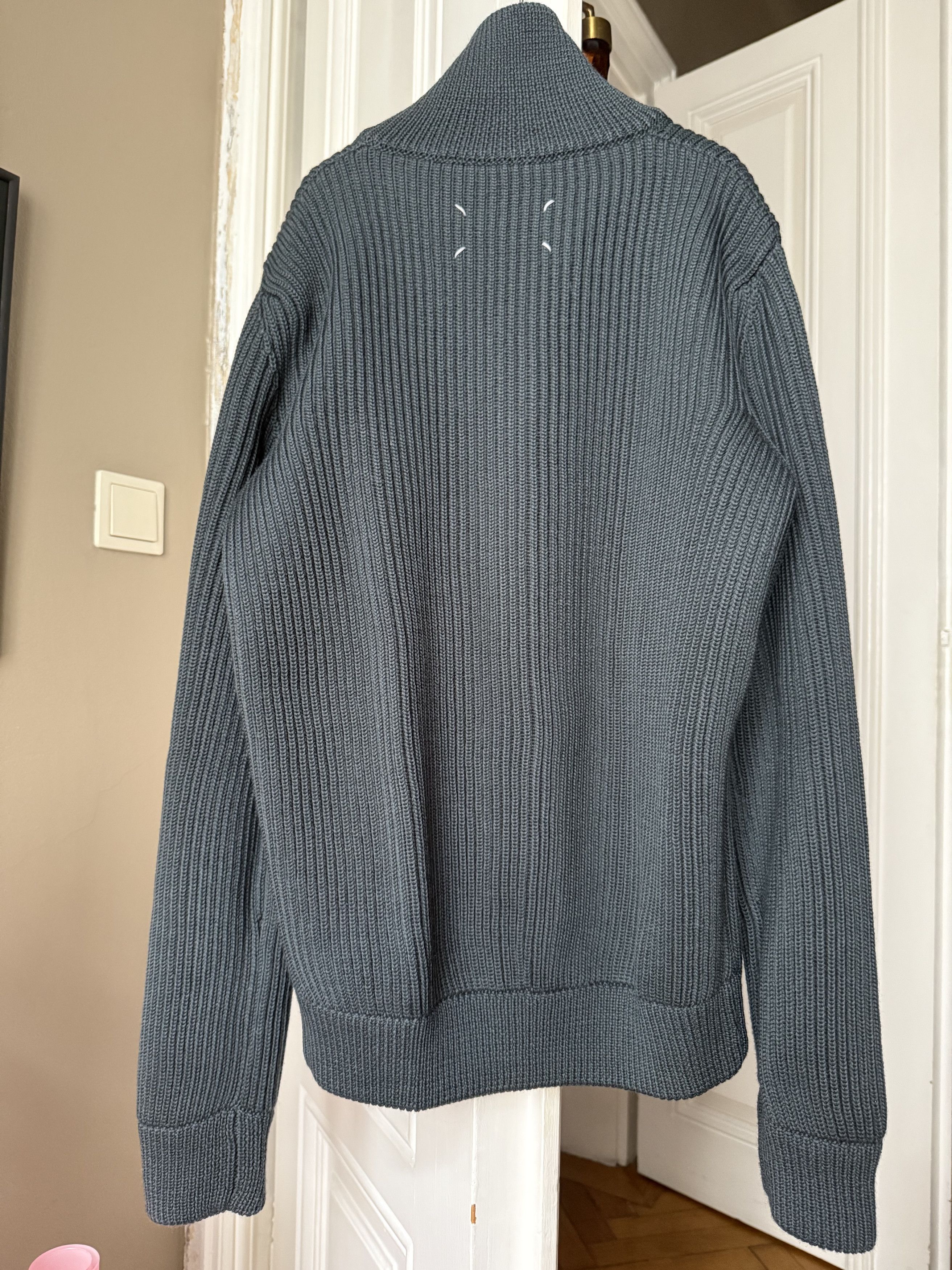 Maison Margiela Maison Margiela Wool zip Cardigan IN SIZE -S Size US S / EU 44-46 / 1 - 5 Thumbnail