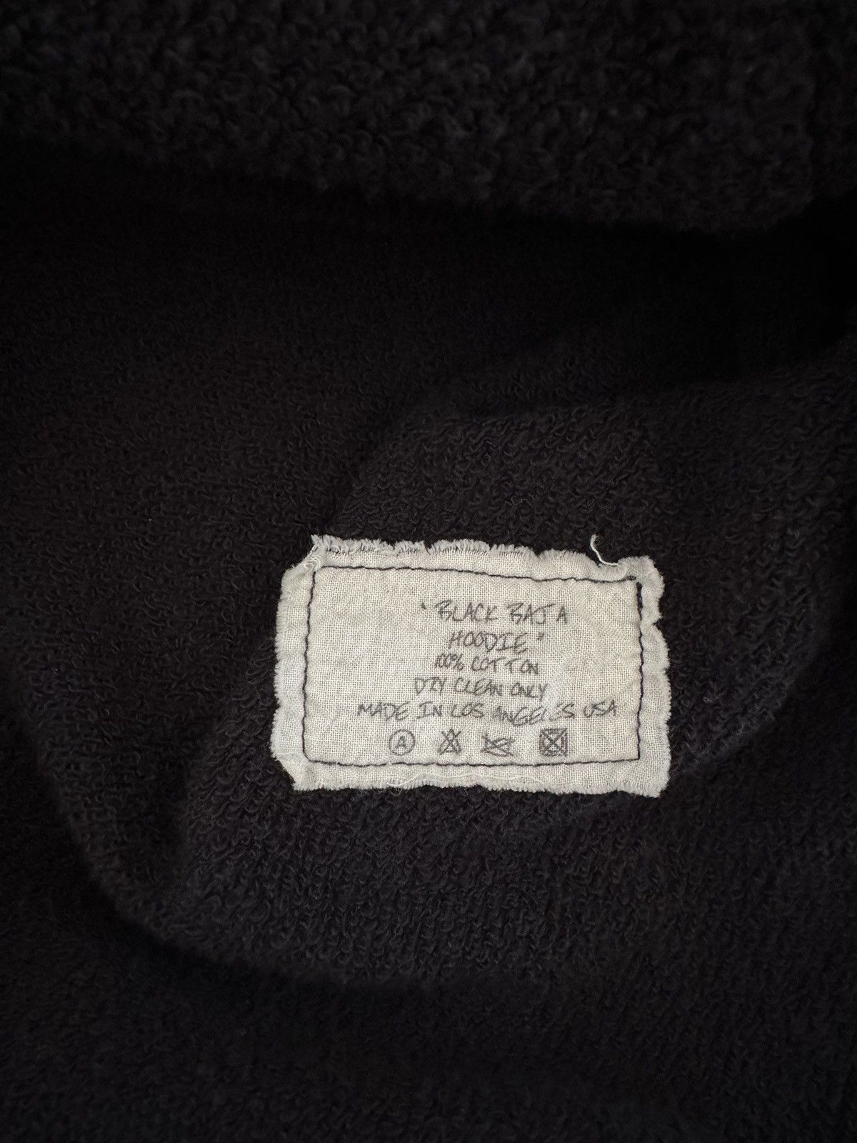 Greg Lauren Greg Lauren Black Baja Hoodie Size:2. M Size US M / EU 48-50 / 2 - 10 Thumbnail
