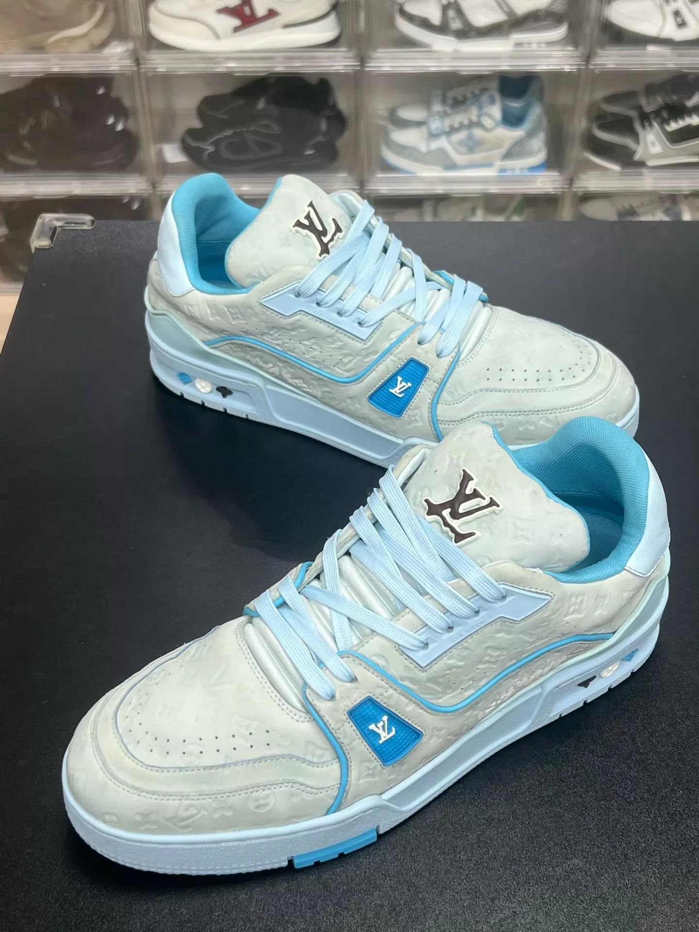 Louis Vuitton LV TRAINER Tyler Blue UK7.5/41.5 Size US 8.5 / EU 41-42 - 1 Thumbnail