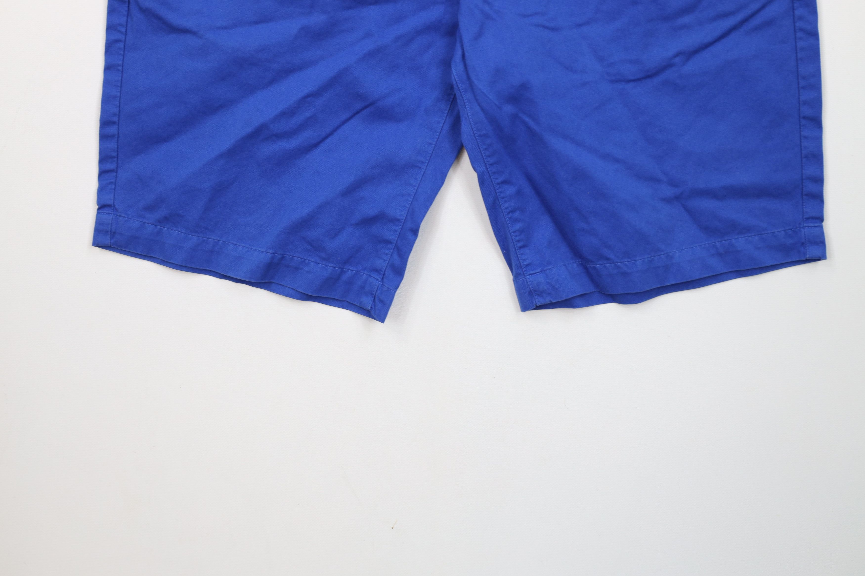 Robert Graham × Vintage Robert Graham Knee Golf Golfing Chino Shorts Cotton Blue Size US 30 / EU 46 - 4 Thumbnail