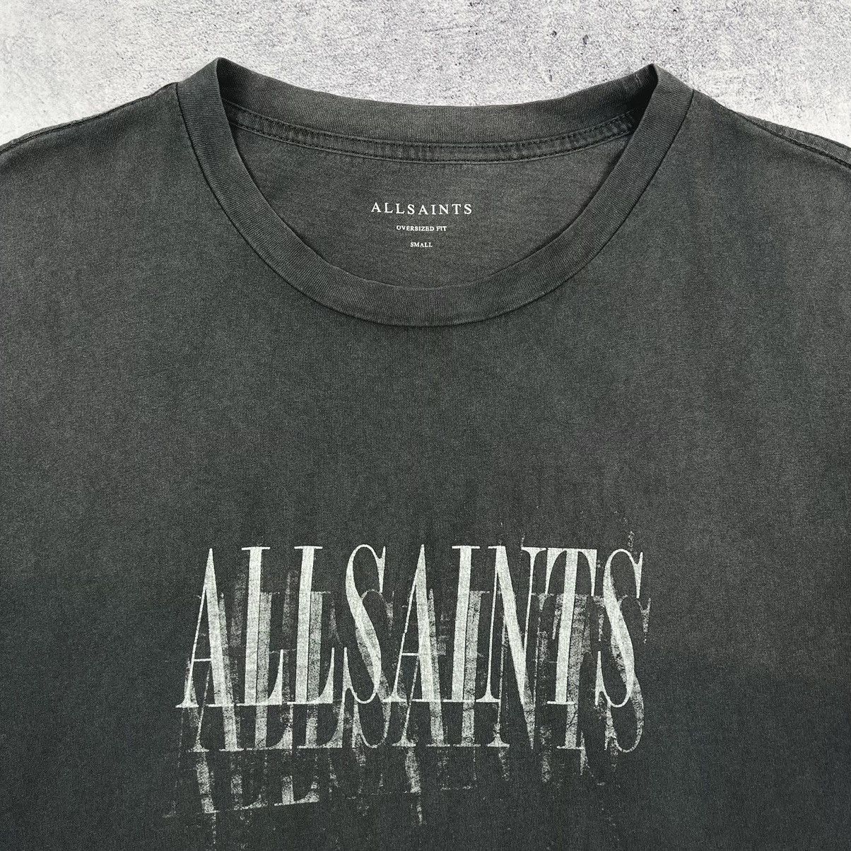 Allsaints Designer Allsaints Imprint y2k big logo oversize faded tee Size US S / EU 44-46 / 1 - 5 Thumbnail