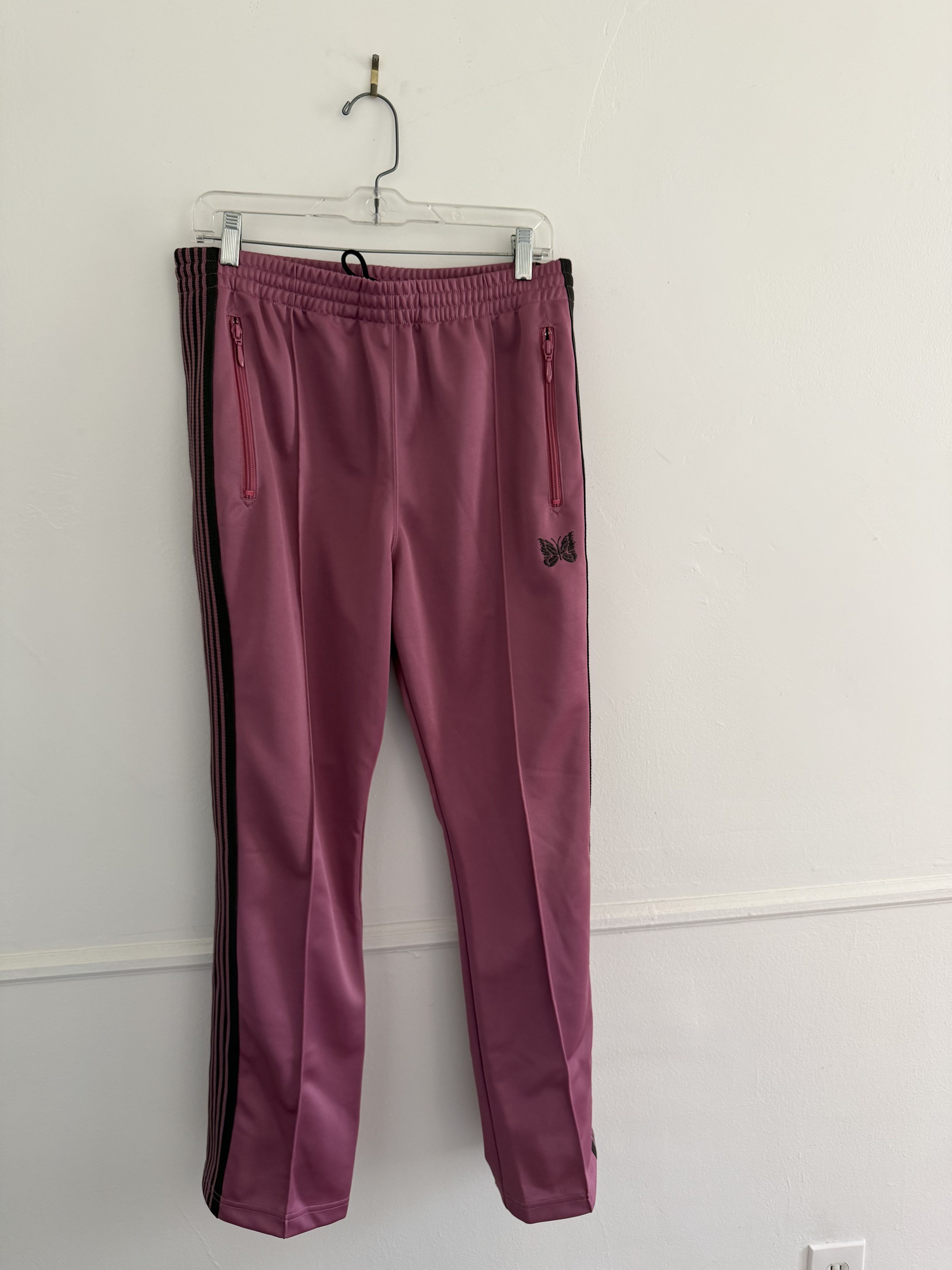 Needles Needles Narrow Track Pant - Pink Smoke, Sz. Medium Size US 31 - 2 Thumbnail