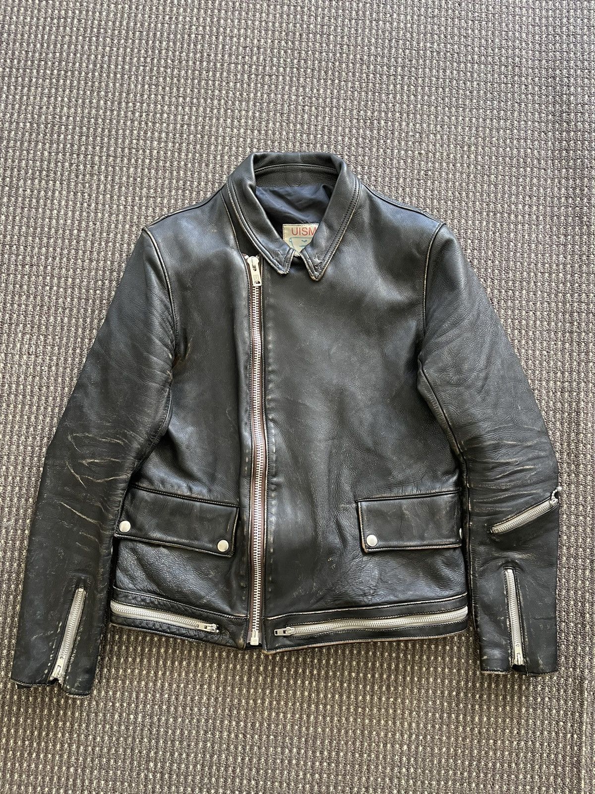 Undercover 14SS Distressed Leather Jacket Size US M / EU 48-50 / 2 - 1 Thumbnail