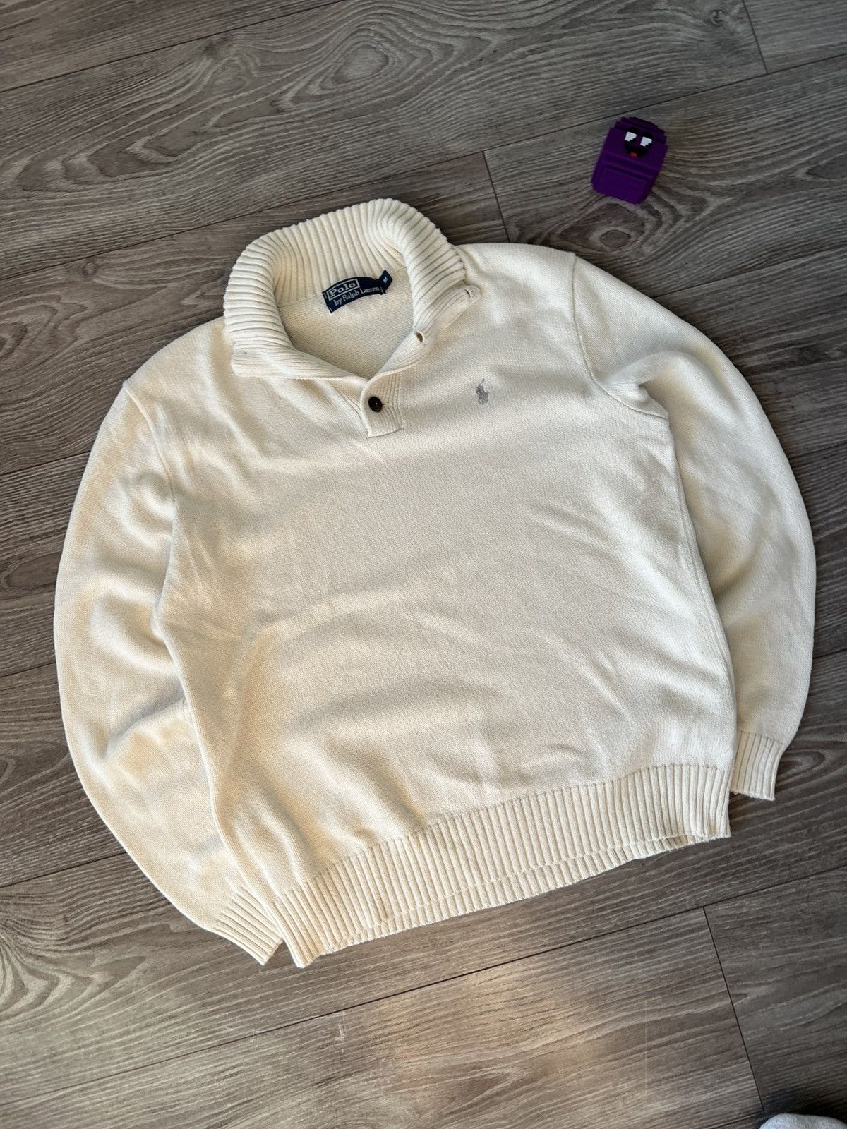 Polo Ralph Lauren Vintage Polo Ralph Lauren Embroidered Logo High Neck Sweater Size US M / EU 48-50 / 2 - 4 Thumbnail