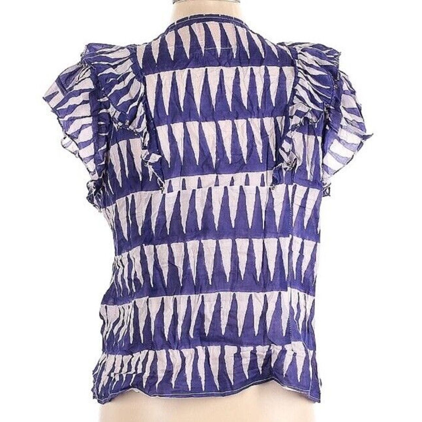 Bell Alicia Bell Kiara Top Aztec Flutter Blue Purple White Large Size L / US 10 / IT 46 - 2 Thumbnail