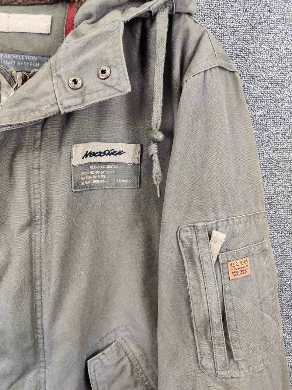 Vintage Vintage Neo Sixx Garment Flight Tactical Flight Parka Jacket Size US M / EU 48-50 / 2 - 8 Thumbnail