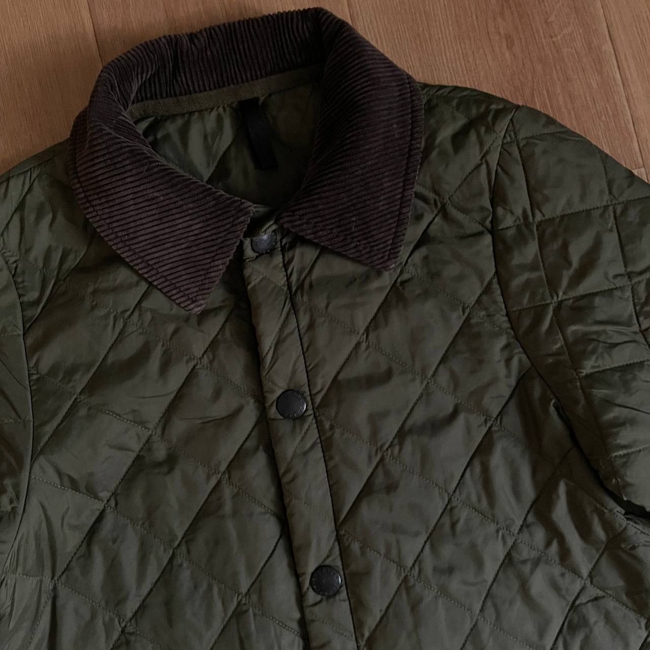 Barbour × Vintage Quilted Bomber Jacket Barbour Size YM Size S / US 4 / IT 40 - 4 Thumbnail