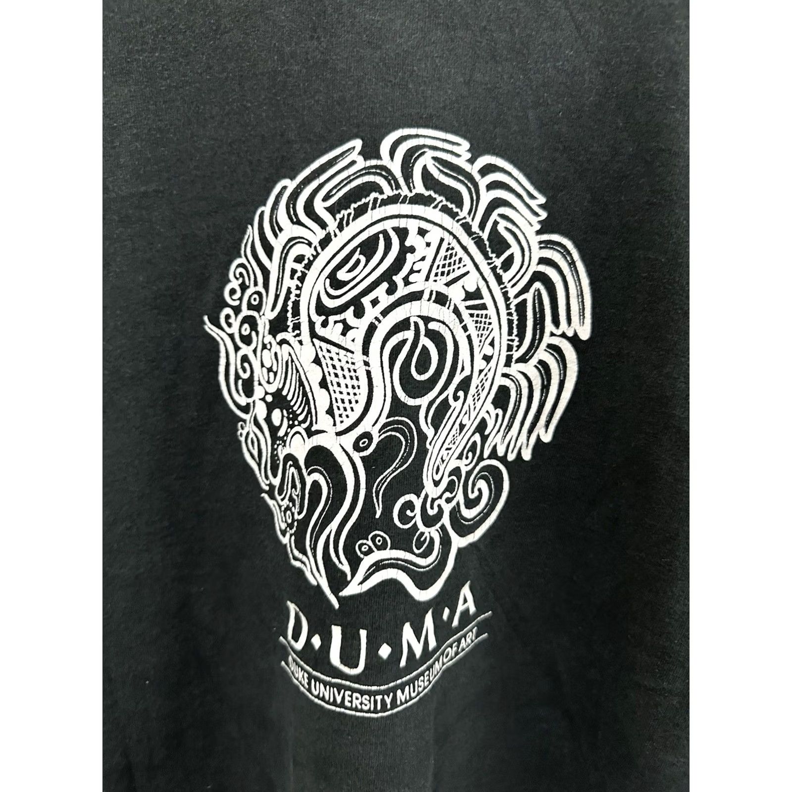 Fruit Of The Loom VTG DUMA Exhibit Nasher Duke University Museum Of Art LS T-Shirt XXL Men Black Art Museum VTG Duke University Shirt Womens Mens Size US XXL / EU 58 / 5 - 2 Thumbnail