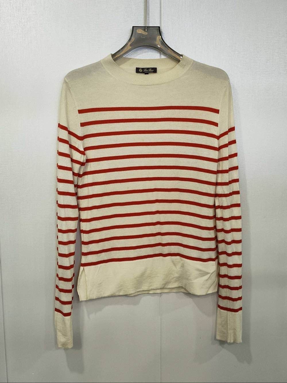 Loro Piana Loro Piana Striped Cashmere Sweater Size 38 Size XS / US 0-2 / IT 36-38 - 1 Thumbnail