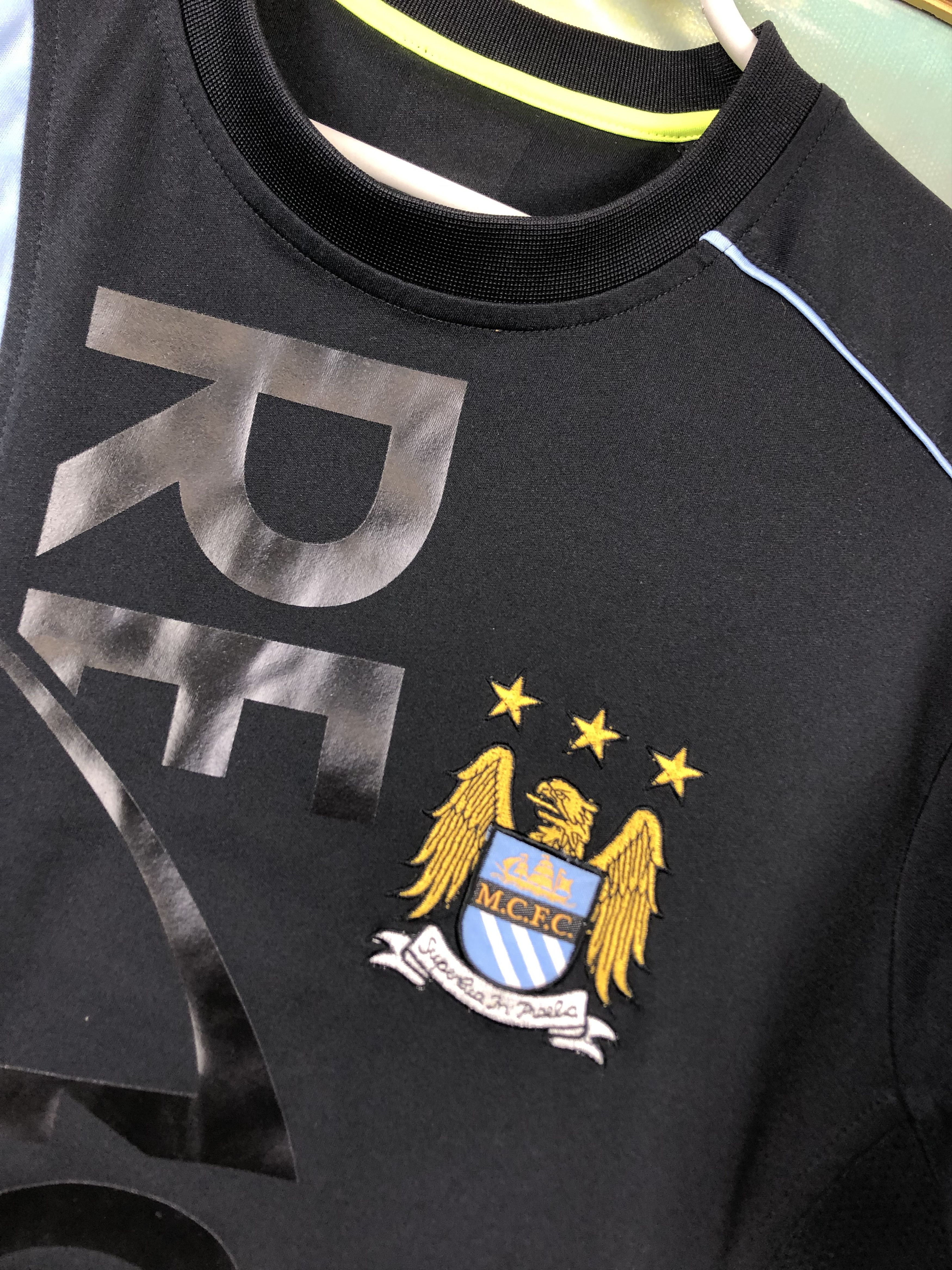 Vintage Manchester City football shirt 2007 Soccer Rare Jersey Size US M / EU 48-50 / 2 - 7 Thumbnail