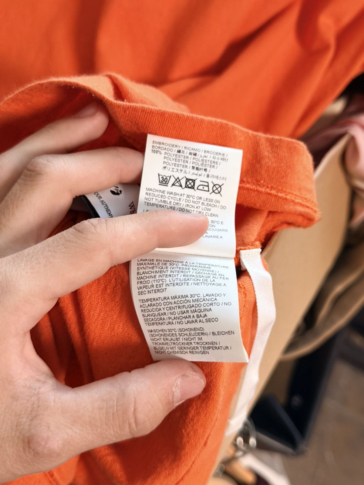 Off-White Off white Logo Tee Size US XL / EU 56 / 4 - 9 Thumbnail