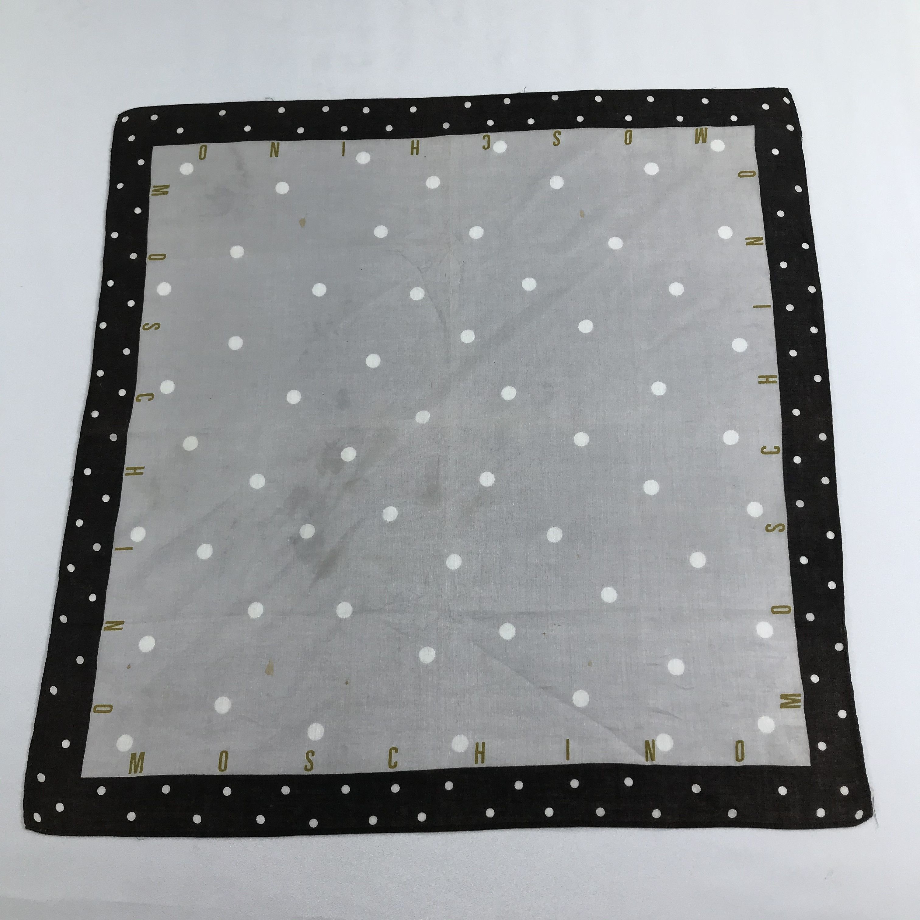 Moschino Moschino Handkerchief Neckerchief Bandana H1165 Size ONE SIZE - 2 Thumbnail