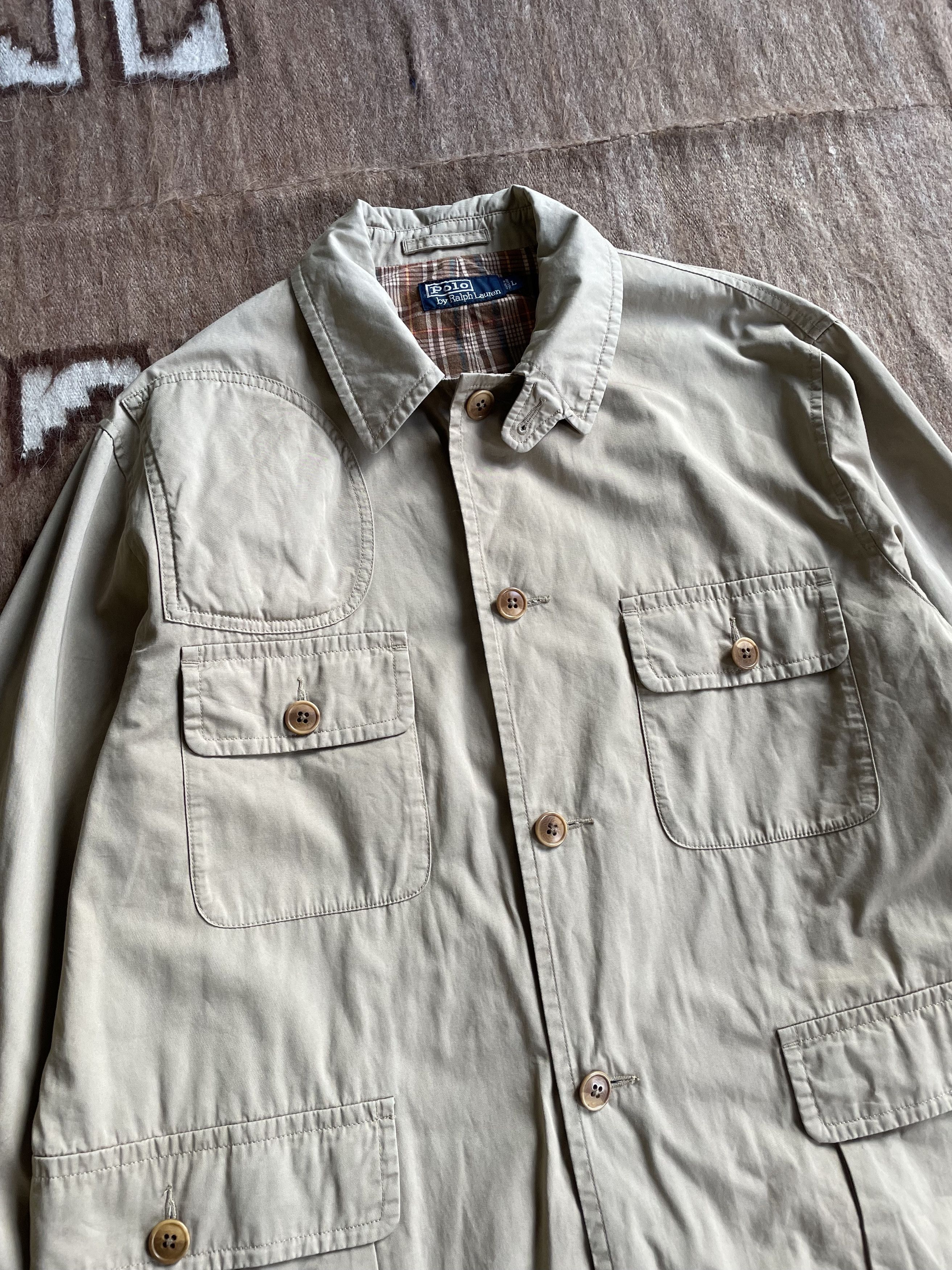 Polo Ralph Lauren Polo Ralph Lauren Vintage Safari Military Jacket 8036AC Size US L / EU 52-54 / 3 - 6 Thumbnail