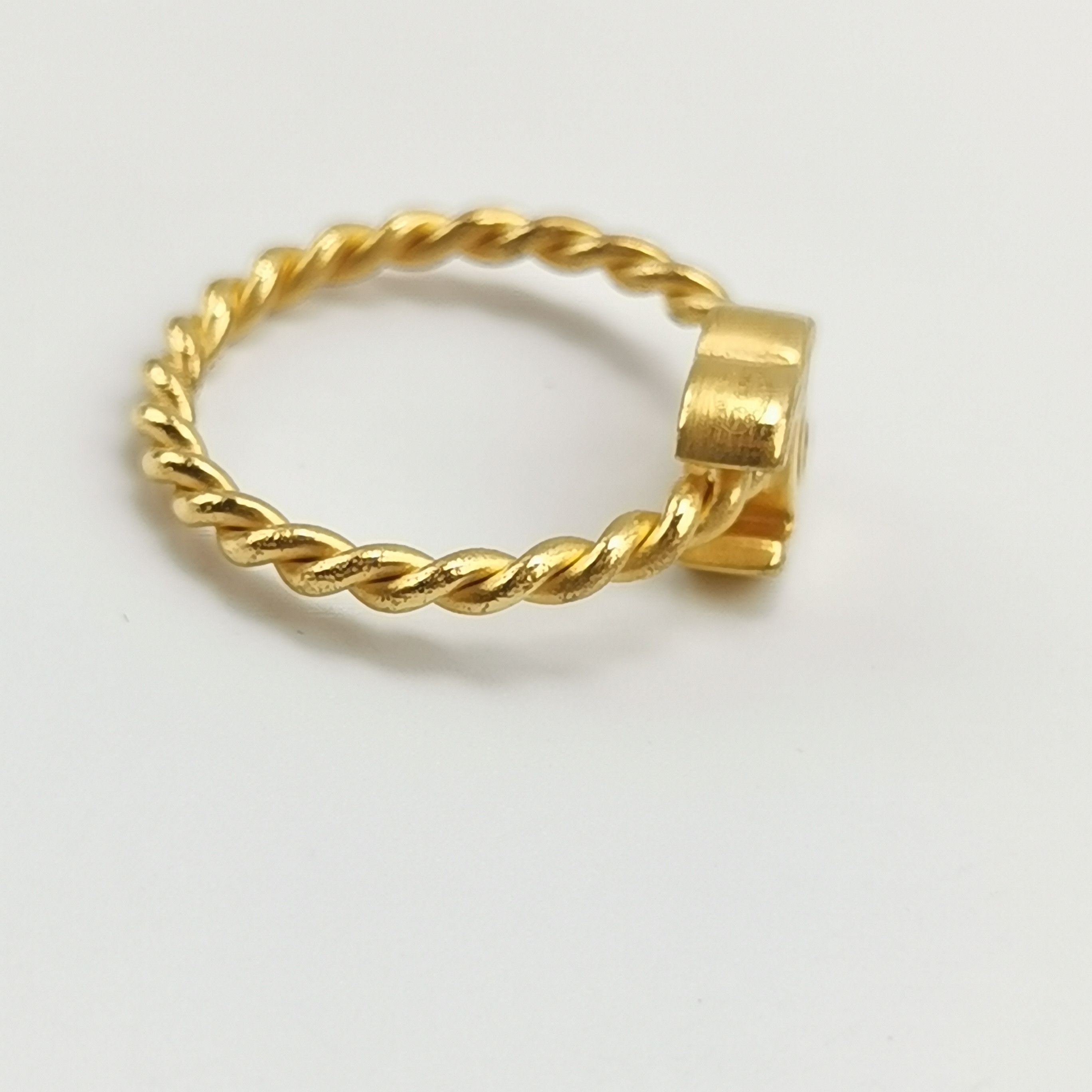 Chanel Chanel Double C Ring Size 11 -z2505 Size ONE SIZE - 4 Thumbnail