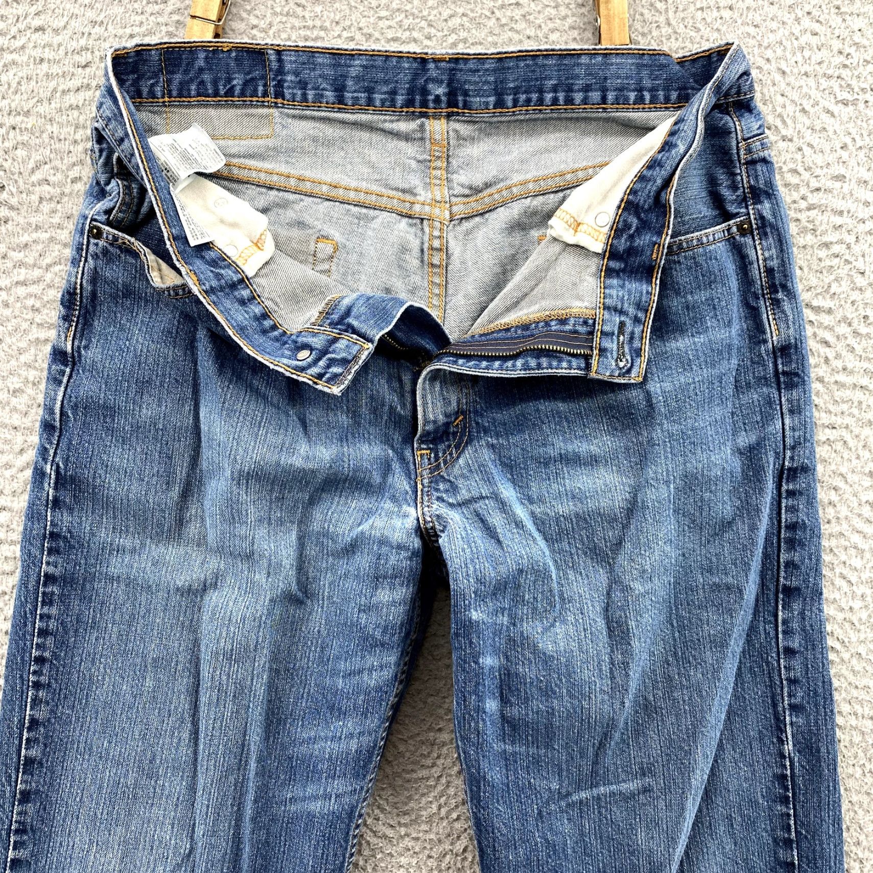 Levi's Levi's Jeans 550 Straight Denim 36X30 Blue 90s Y2K Retro Mens Size US 36 / EU 52 - 6 Thumbnail