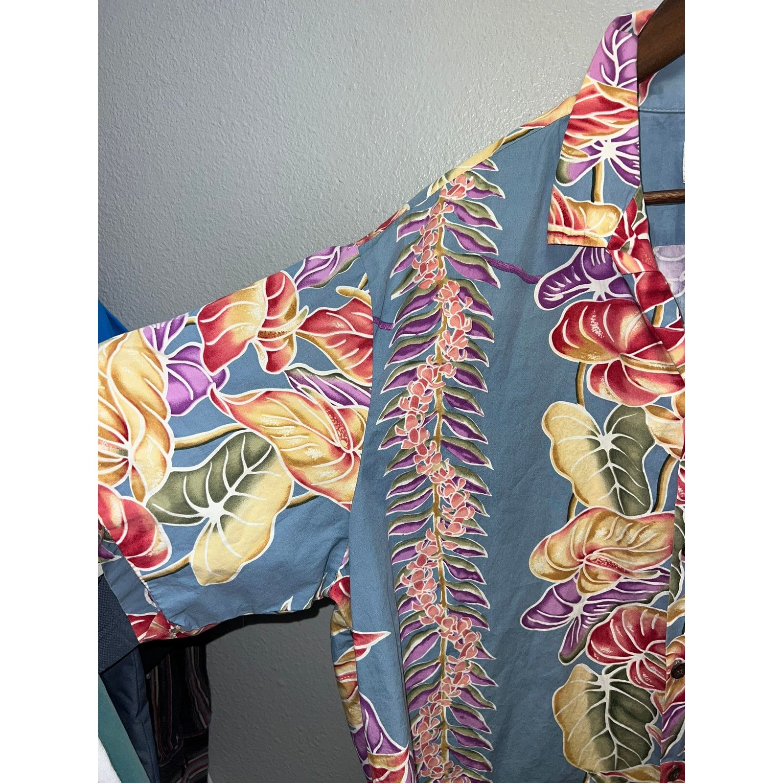 Vintage Vintage Bishop St Hawaiian Shirt Button Down Floral VTG 3XL Size US XXL / EU 58 / 5 - 5 Thumbnail