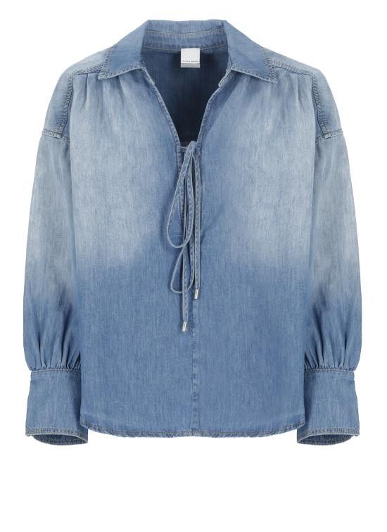 Pinko PINKO Women Shirts 104630 A2DTPJO Blue Size S / US 4 / IT 40 - 1 Thumbnail