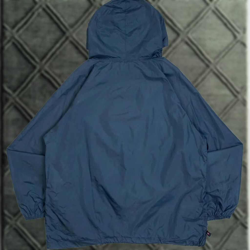 Pro Player Pro Player Men's Vintage 1990s Navy Blue Hooded Windbreaker Jacket Large Size US L / EU 52-54 / 3 - 1 Thumbnail
