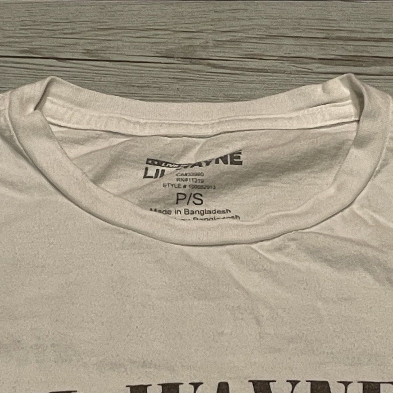 Lil Wayne × Rap Tees Rare Lil Wayne Hiphop Raptee Band Tee Size US S / EU 44-46 / 1 - 6 Thumbnail