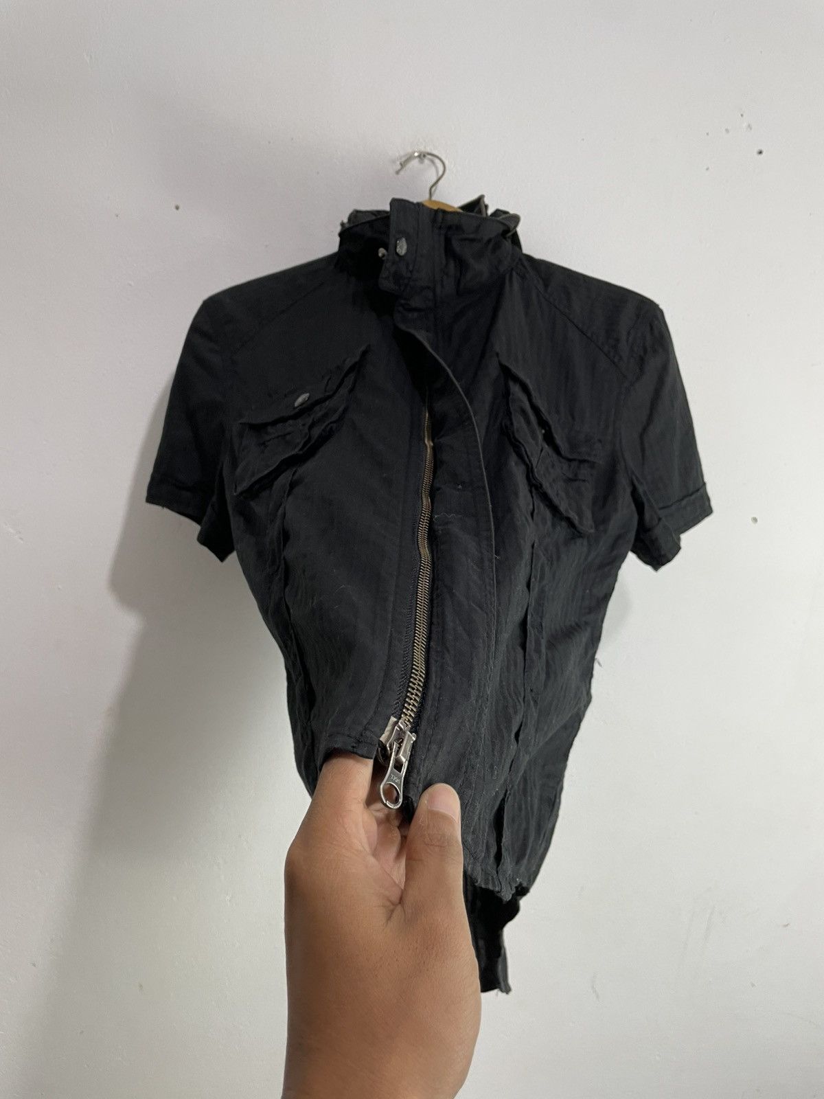GOA Crosbec Japan Gothic Punk button Shirt Size L / US 10 / IT 46 - 4 Thumbnail