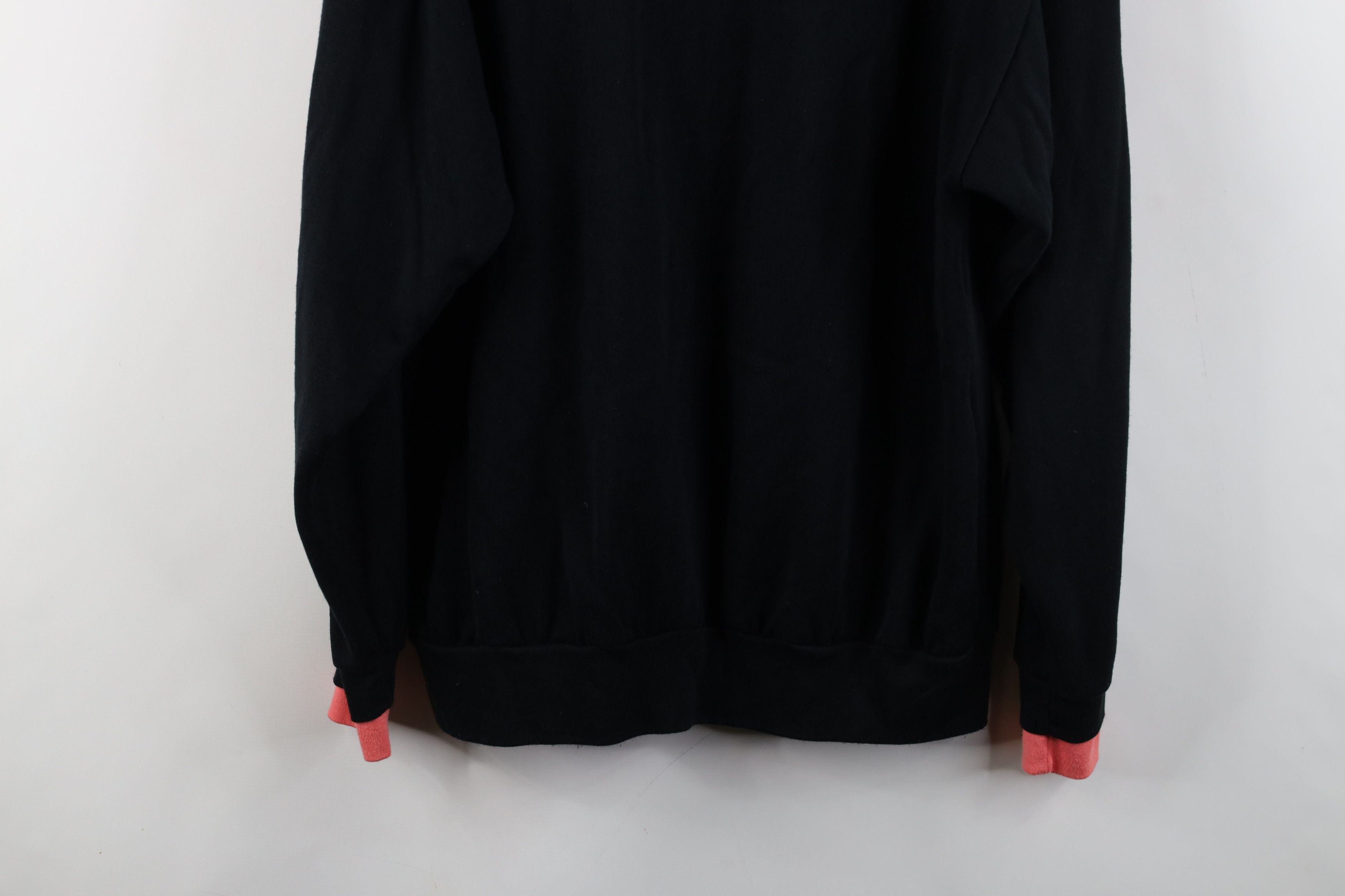 Vintage Vintage 90s Streetwear Flower Floral Layered Sweatshirt Size L / US 10 / IT 46 - 11 Thumbnail