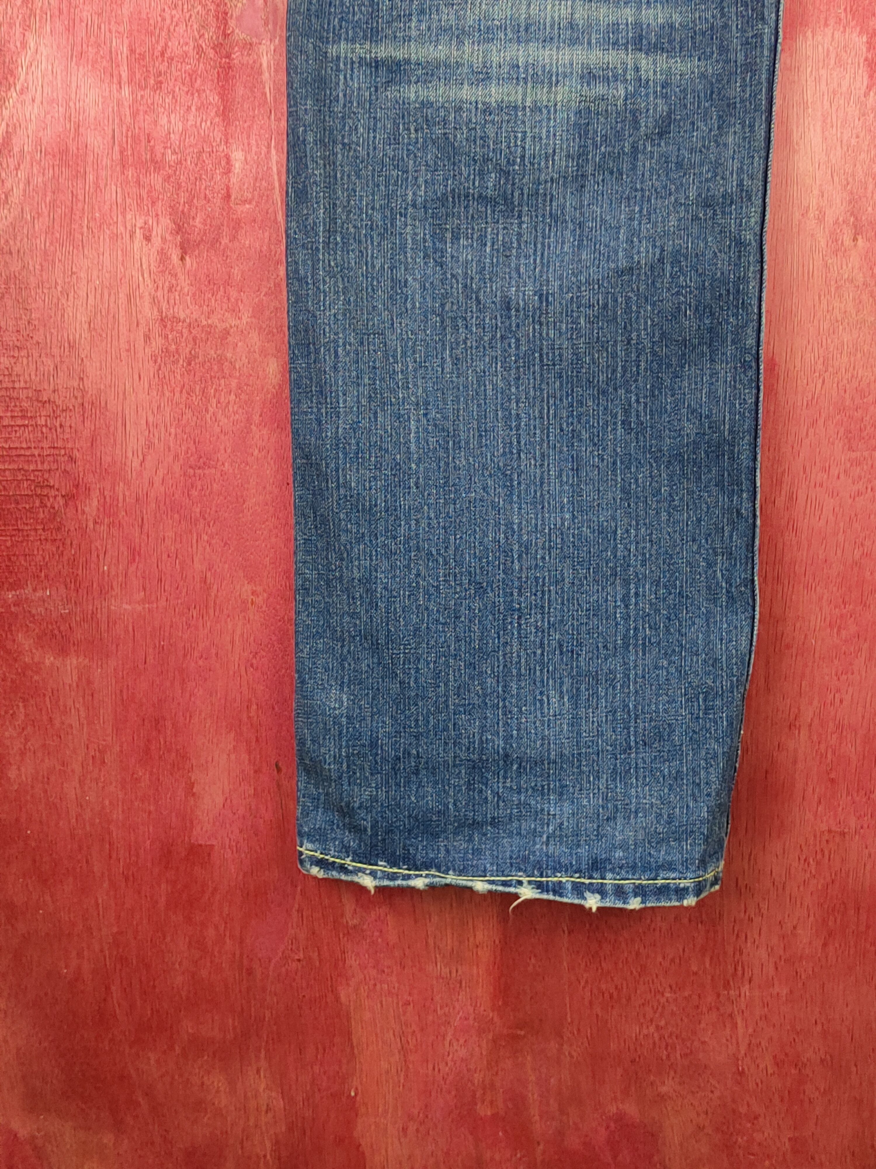 Abercrombie & Fitch Abercrombie&Fitch Blue Distressed ripped fadded Denim #S1602 Size US 31 - 10 Thumbnail
