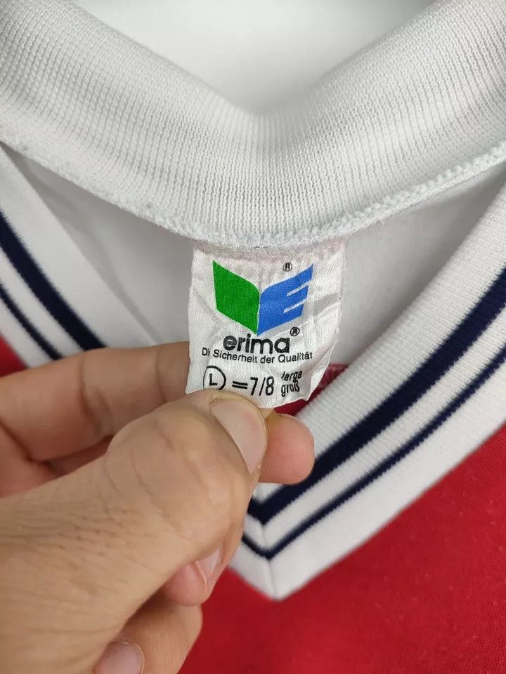 Erima Erima vintage #1 FOOTBALL Kit SHIRT SOCCER JERSEY Size L Size US L / EU 52-54 / 3 - 4 Thumbnail