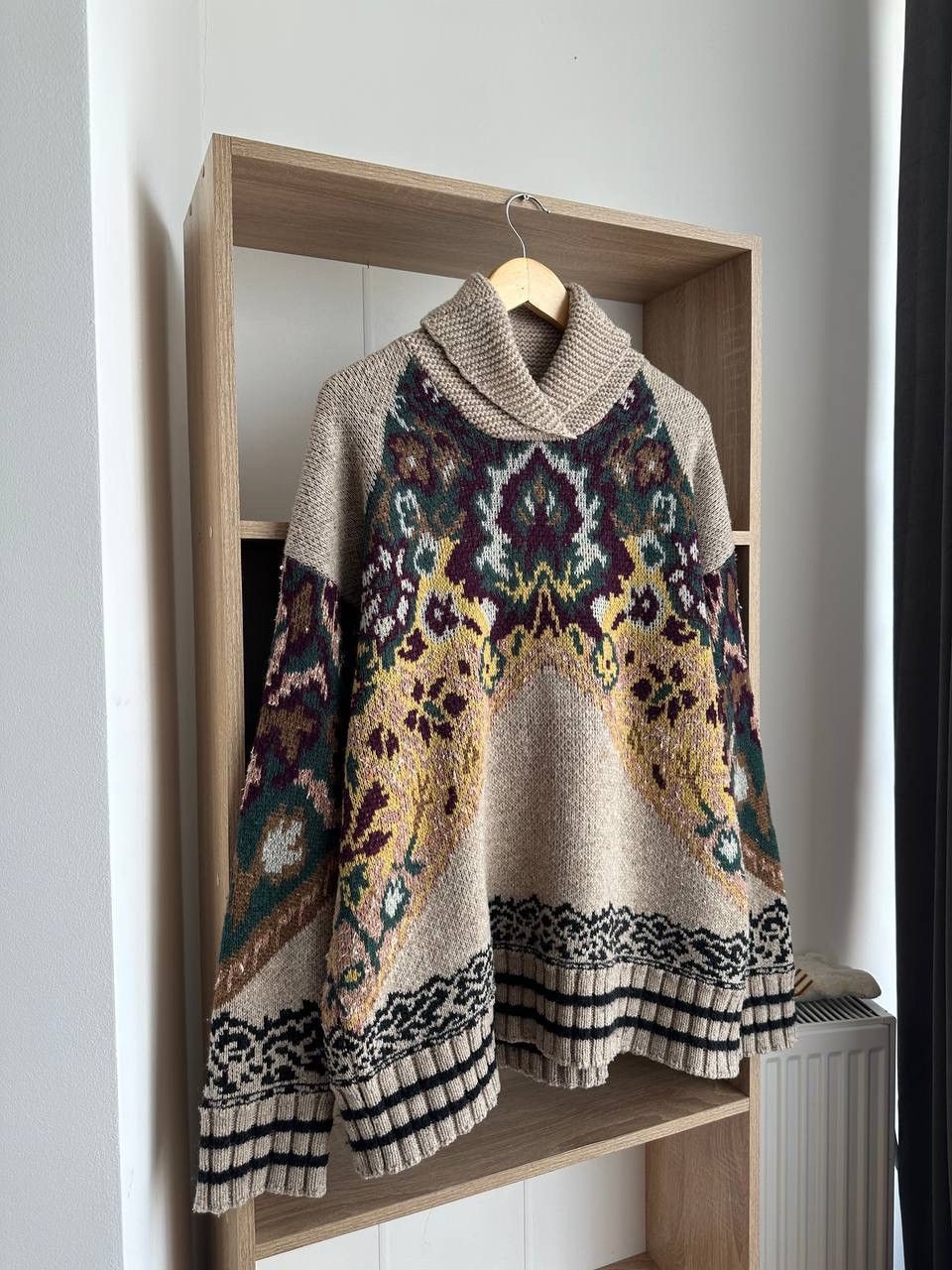Etro × Vintage Vintage ETRO Jacquard Knit Floral Sweater Fashion Week 2019 Size M / US 6-8 / IT 42-44 - 12 Thumbnail